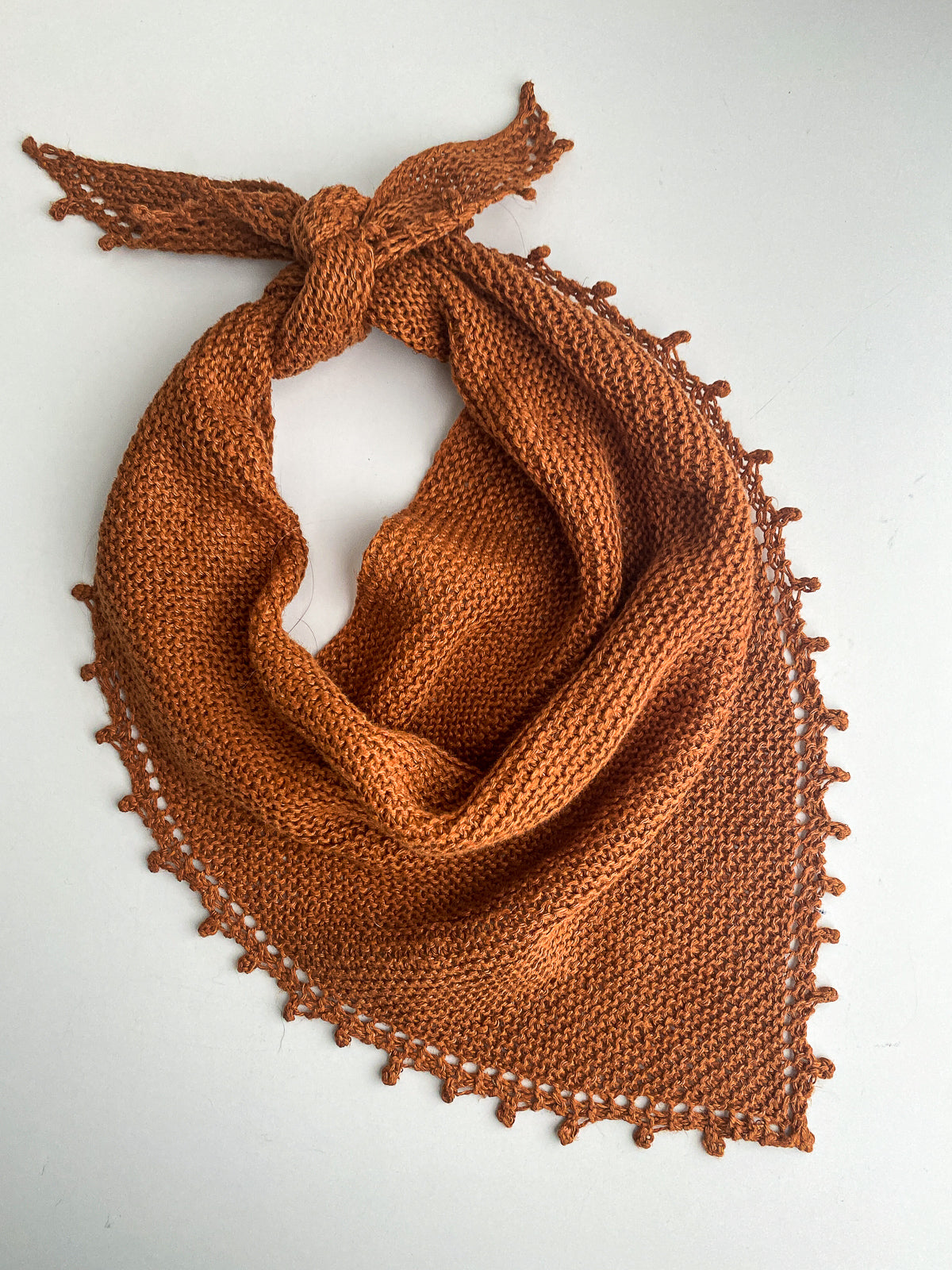 Announcing the Bennet Bandana - A Fabulous Knit Bandana
