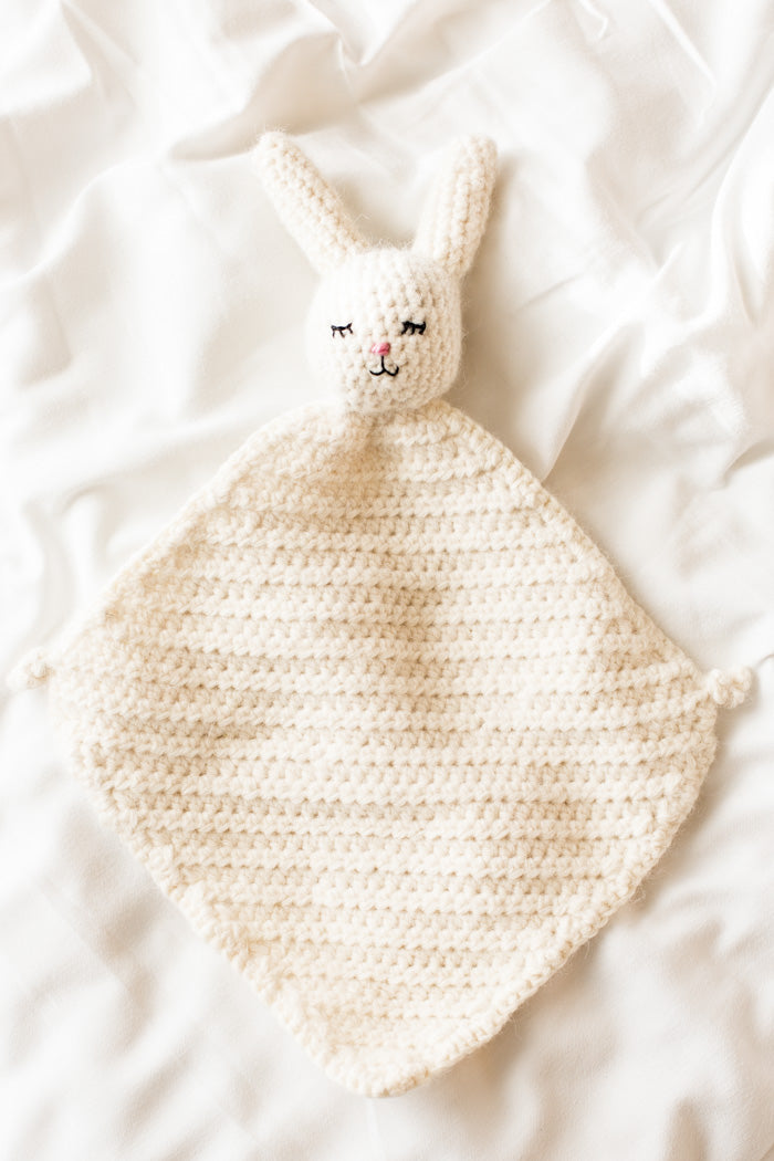 The Cutest Crochet Bunny Blanket
