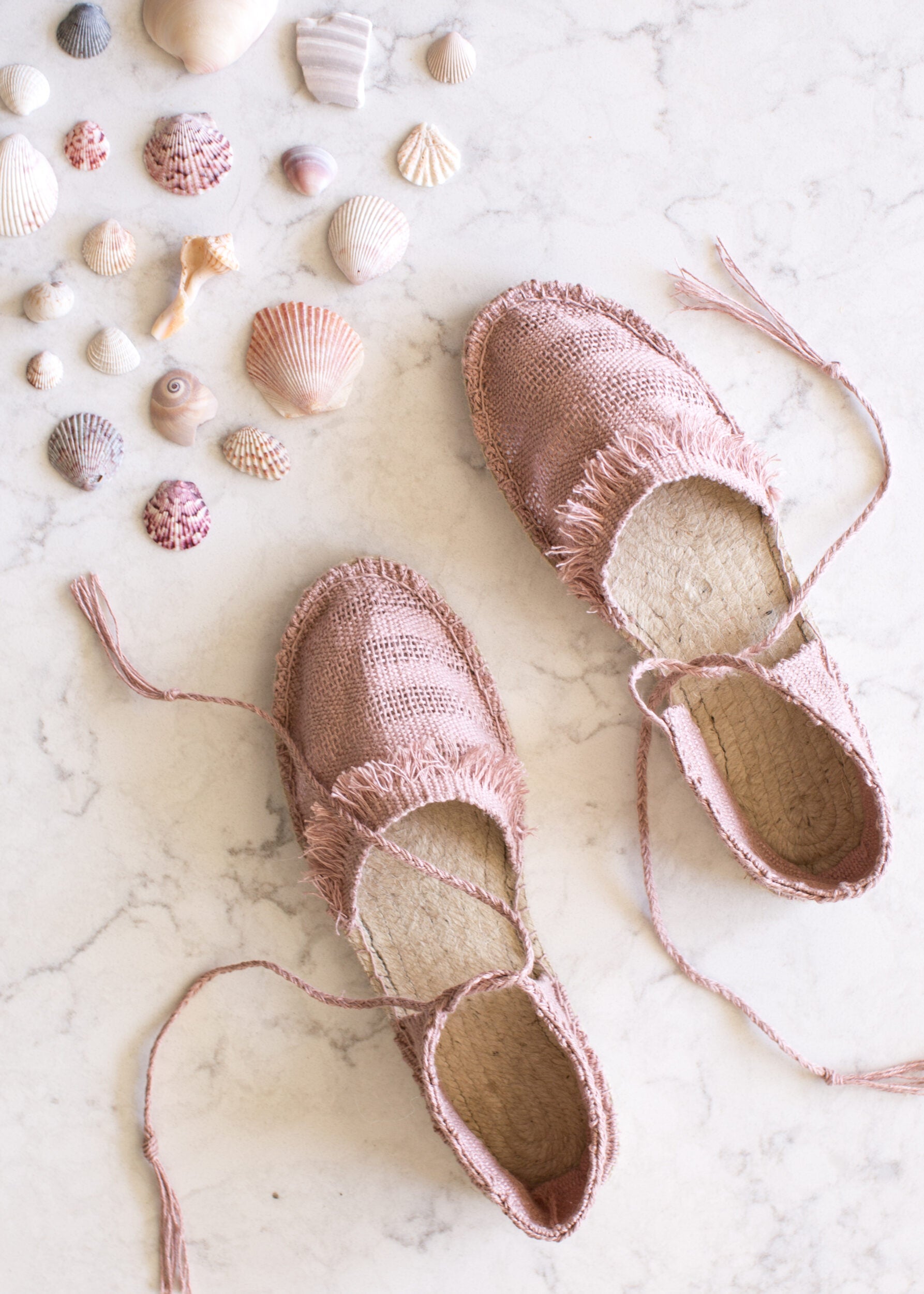 Make shoes! Woven Espadrilles Pattern & Kit