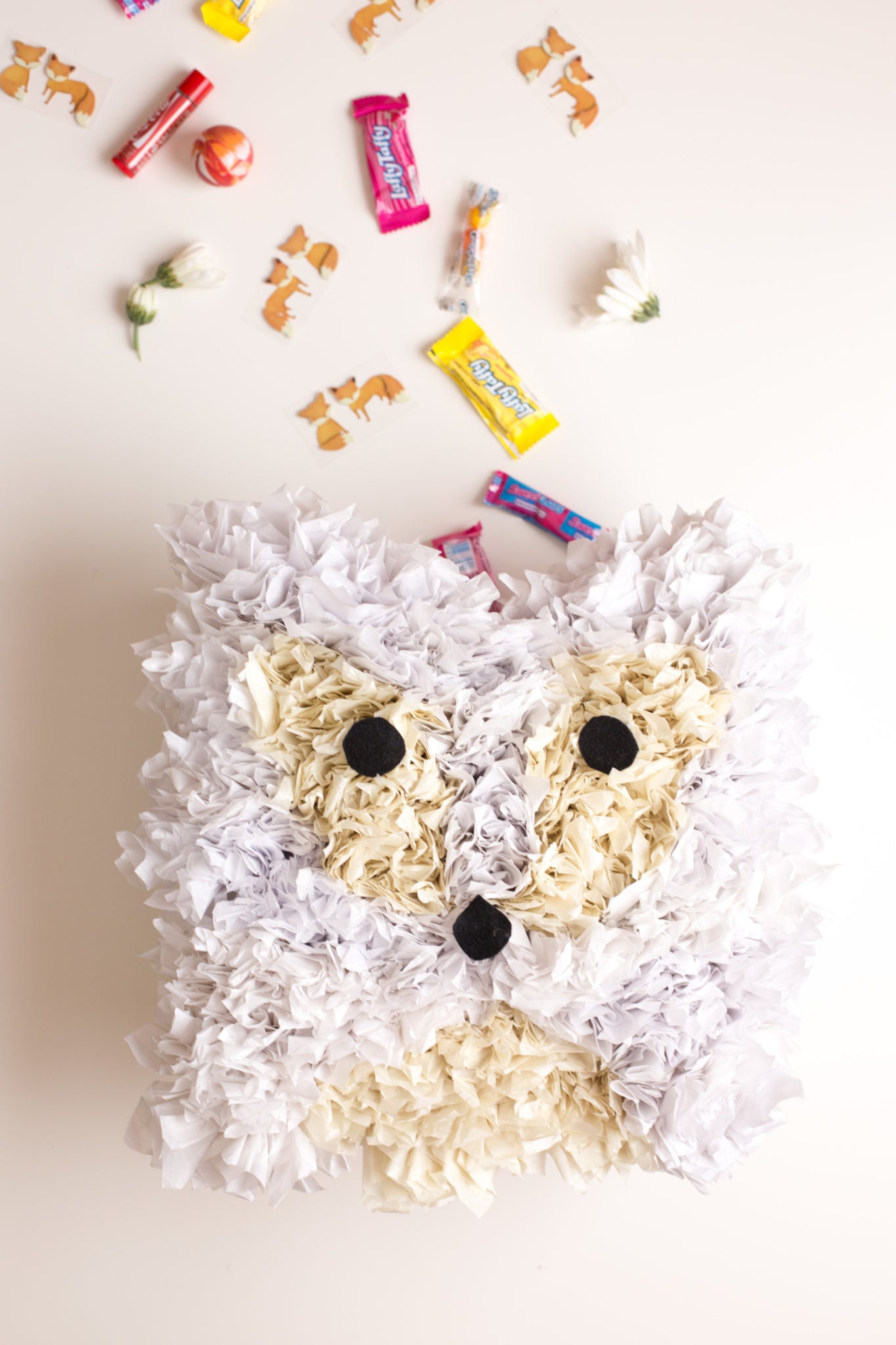 Fox Pinata DIY and Party by Anne Weil of Flax & Twine