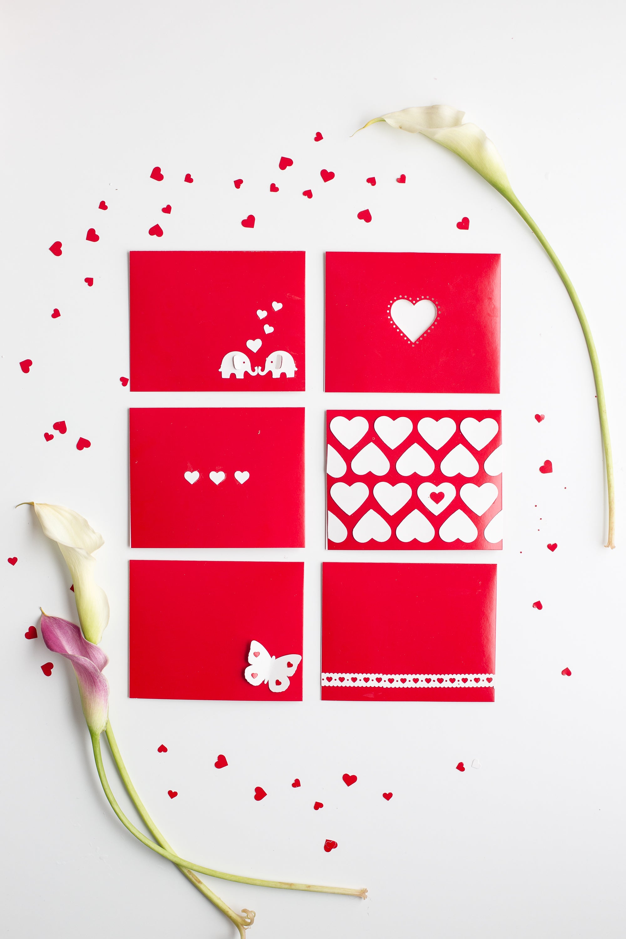 Easy Last-Minute Paper-Punched Valentines