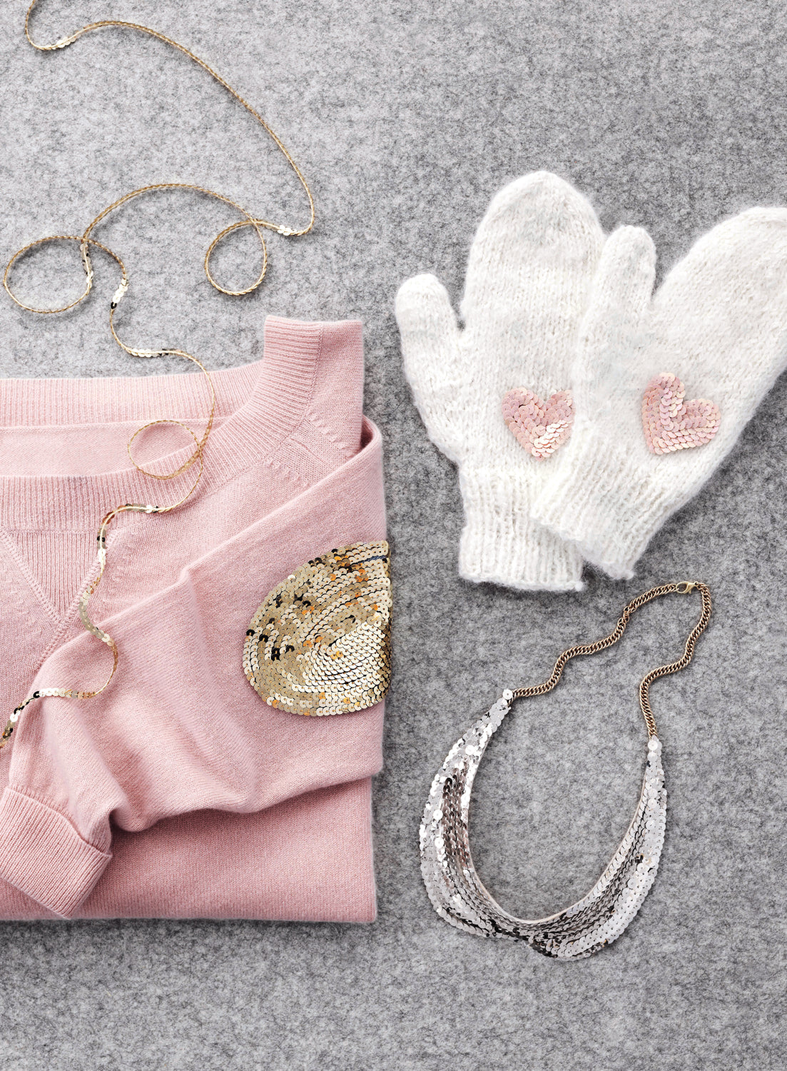 DIY Sequin Accessories