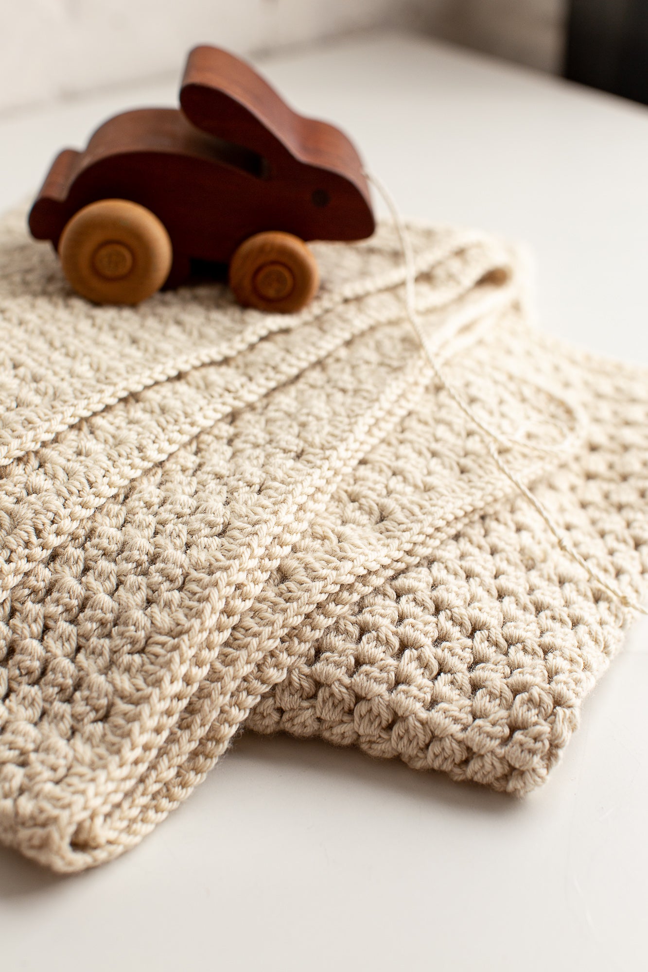 Plush Free Crochet Baby Blanket Pattern