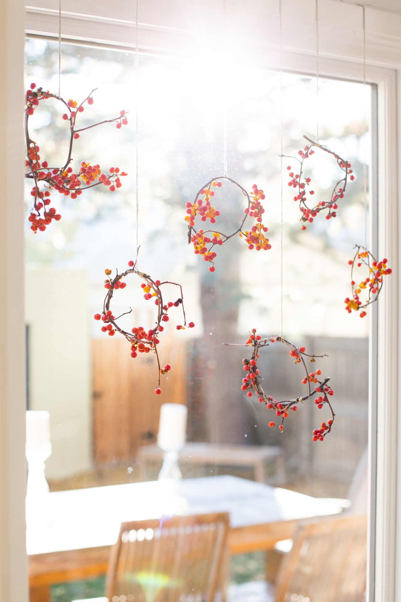 Holiday wreath DIY