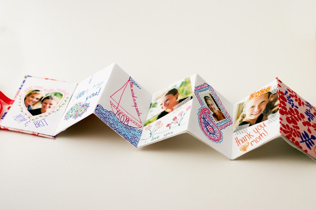 Easy Accordion Book - a finish fifty project