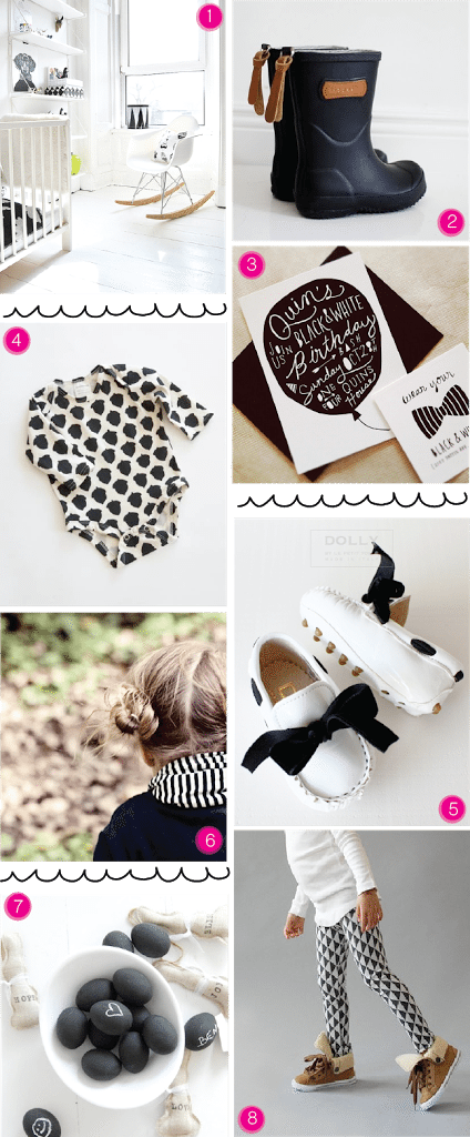 Head Over Heels . . . Black & White Kiddo