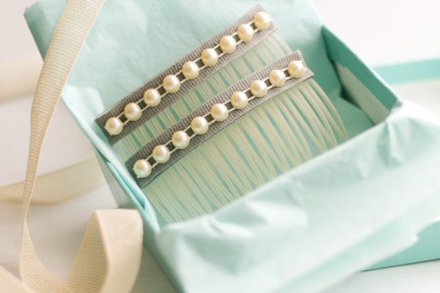 DIY Pearl Hair Combs for Lily - a year of handmade