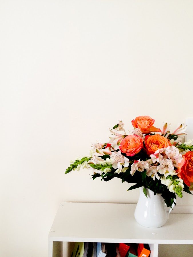 Friday Flowers: Grocery Store Arrangement, Roses