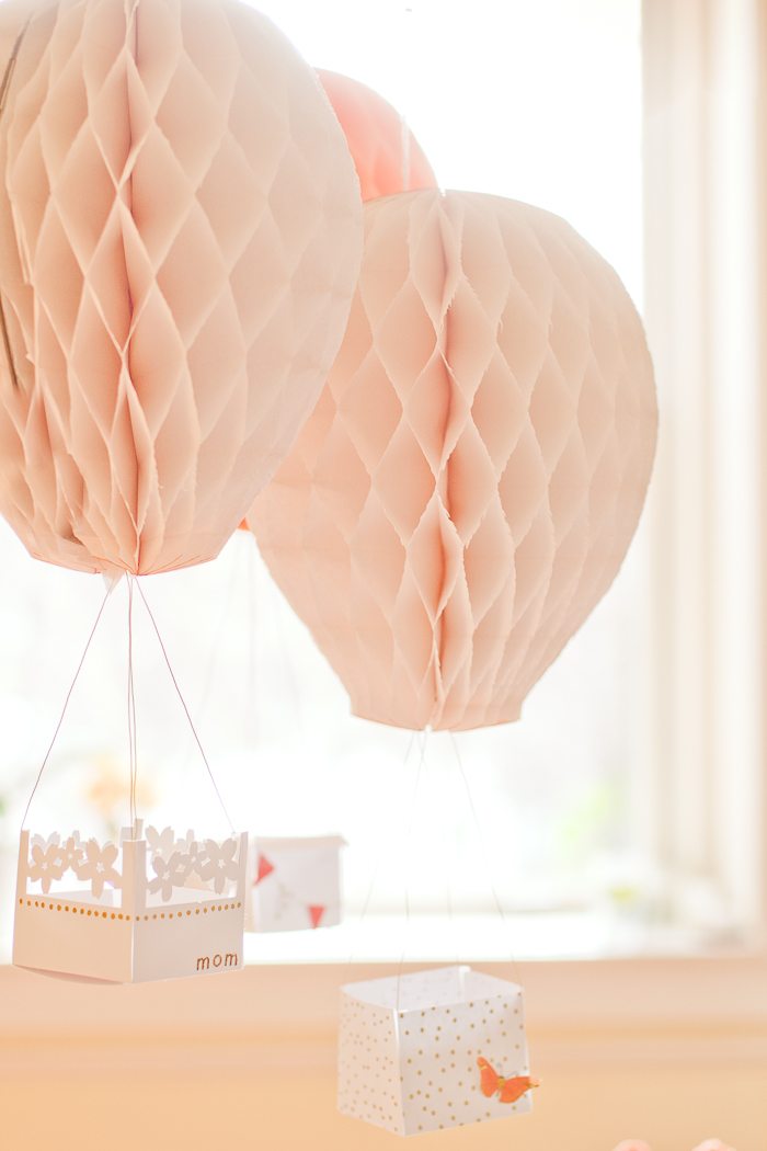 DIY Hot Air Balloon Party Decor
