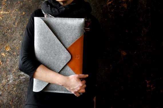 Felt and Leather Laptop Cases To Make You Swoon