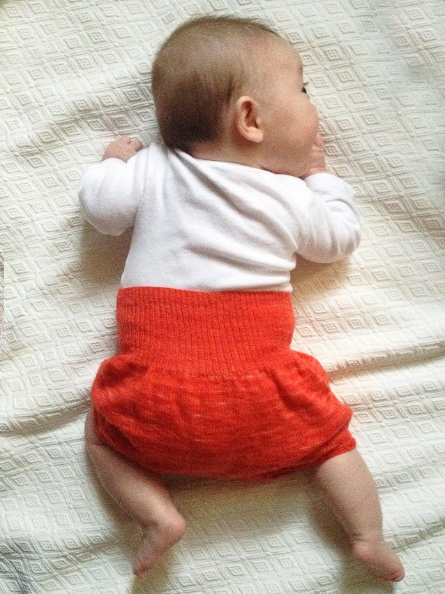 June's Purl Bee Baby Bloomers