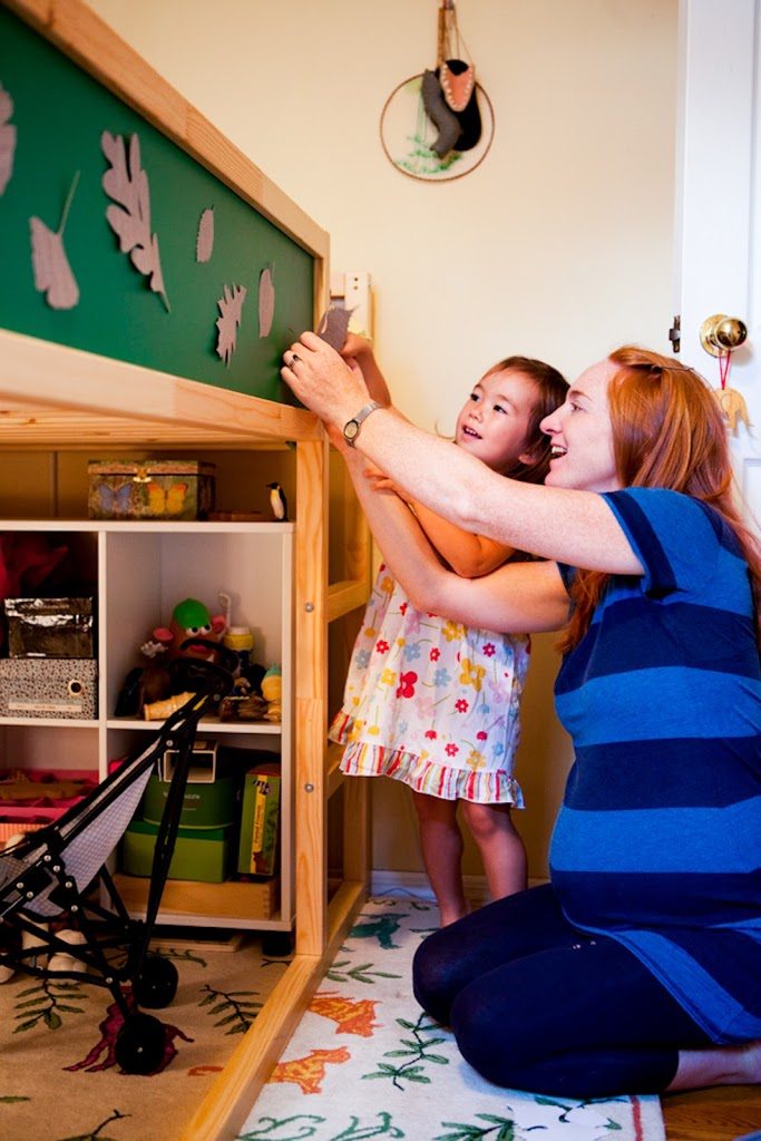 A Custom DIY IKEA Kura Bed with PANYL