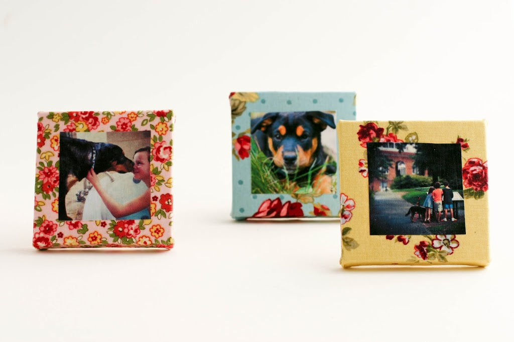 Fabric Photo Frames