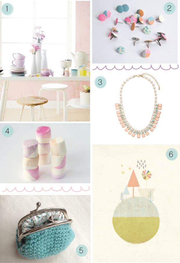 Head Over Heels . . . Pretty Pastels