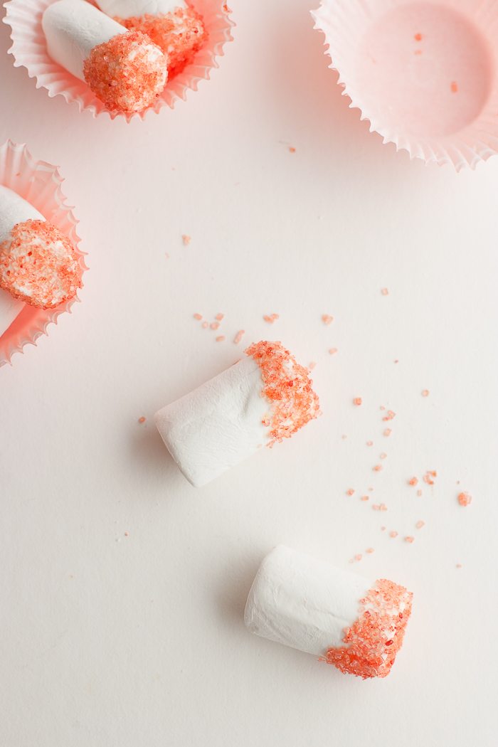 Sugar Dipped Marshmallows DIY