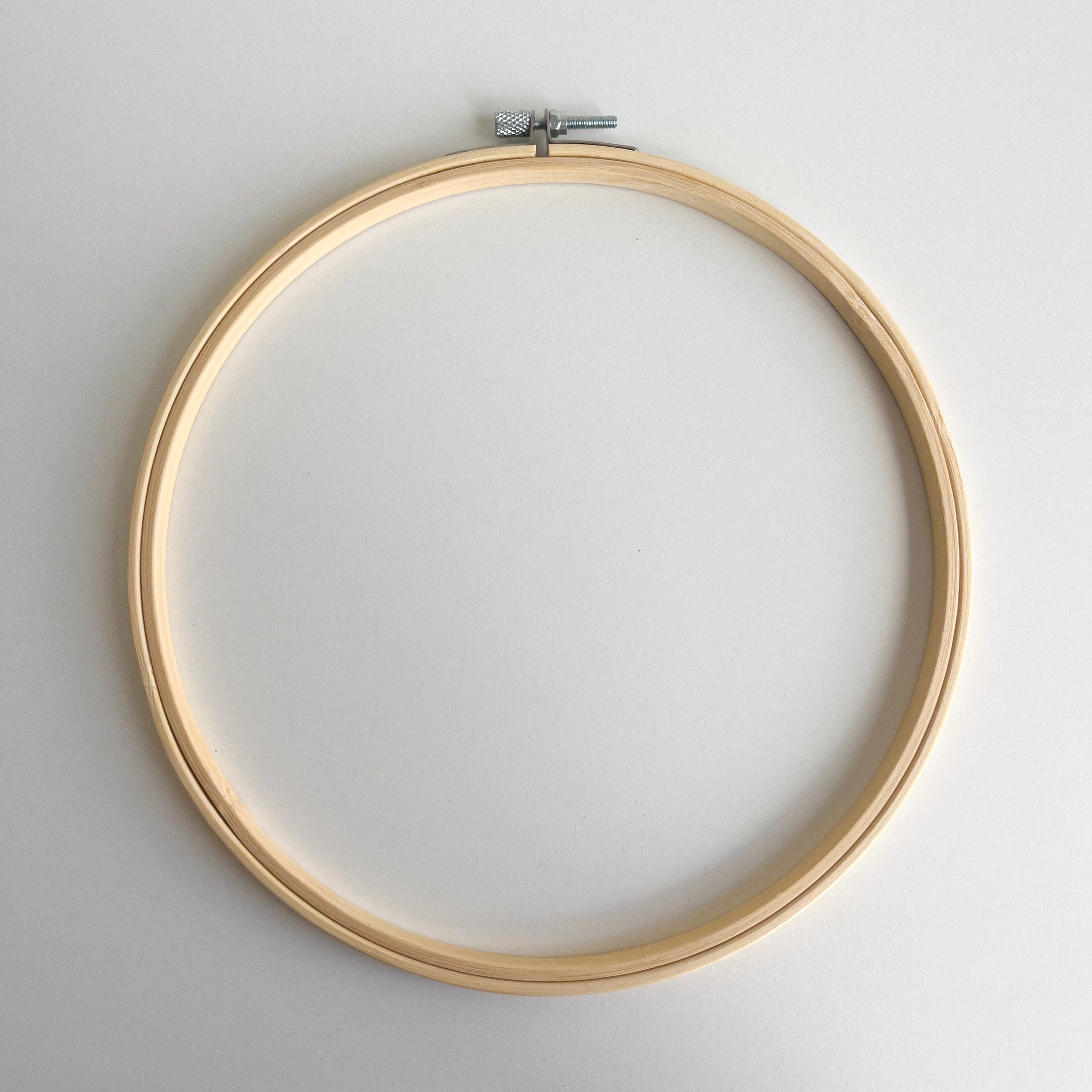 Flax & Twine Bamboo Embroidery Hoops