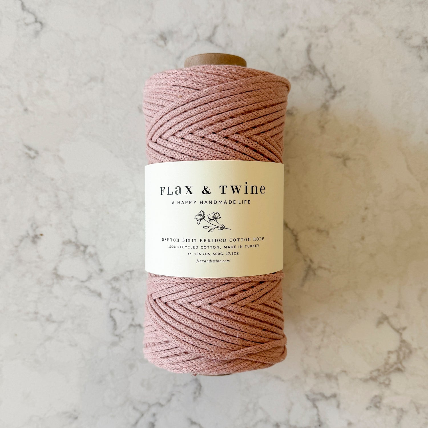Cotton Rope Muted Pink