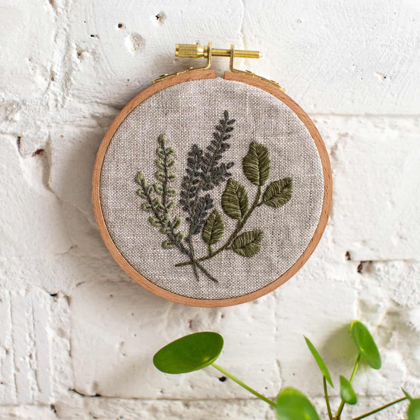 Botanical Branches Embroidery Kit