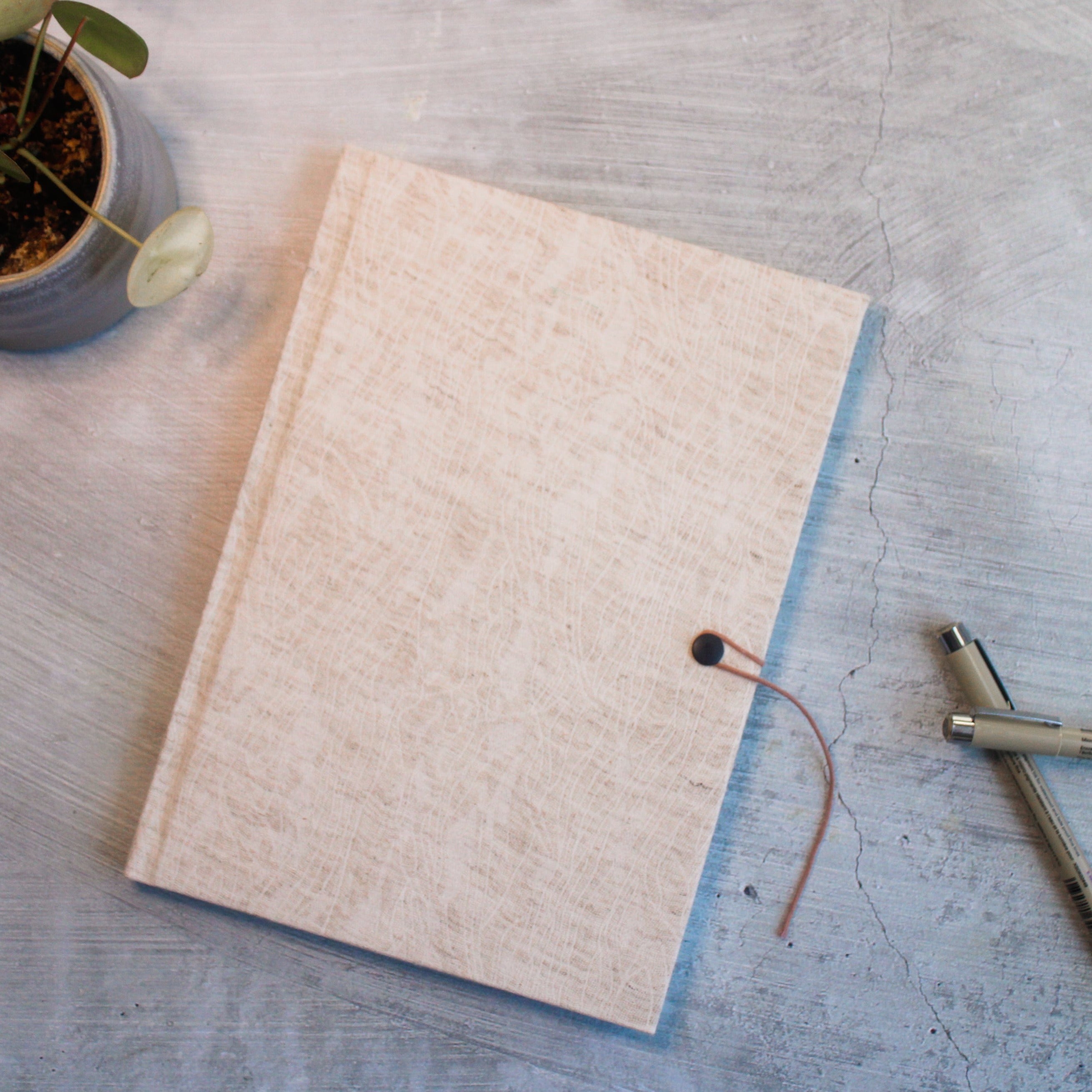 Linen Covered Journal