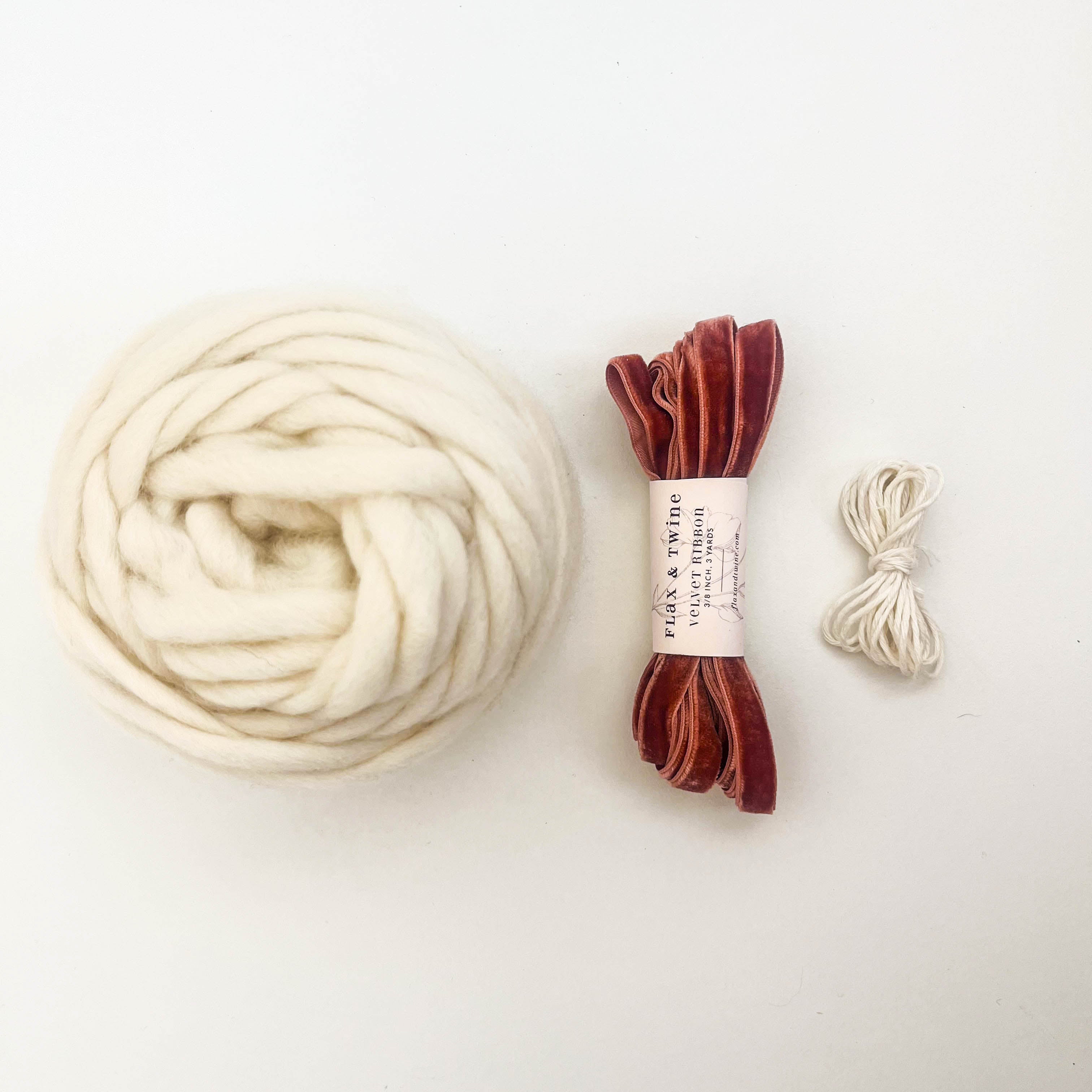 Holiday Wooly Wreath Ornament Kit (Makes 5)