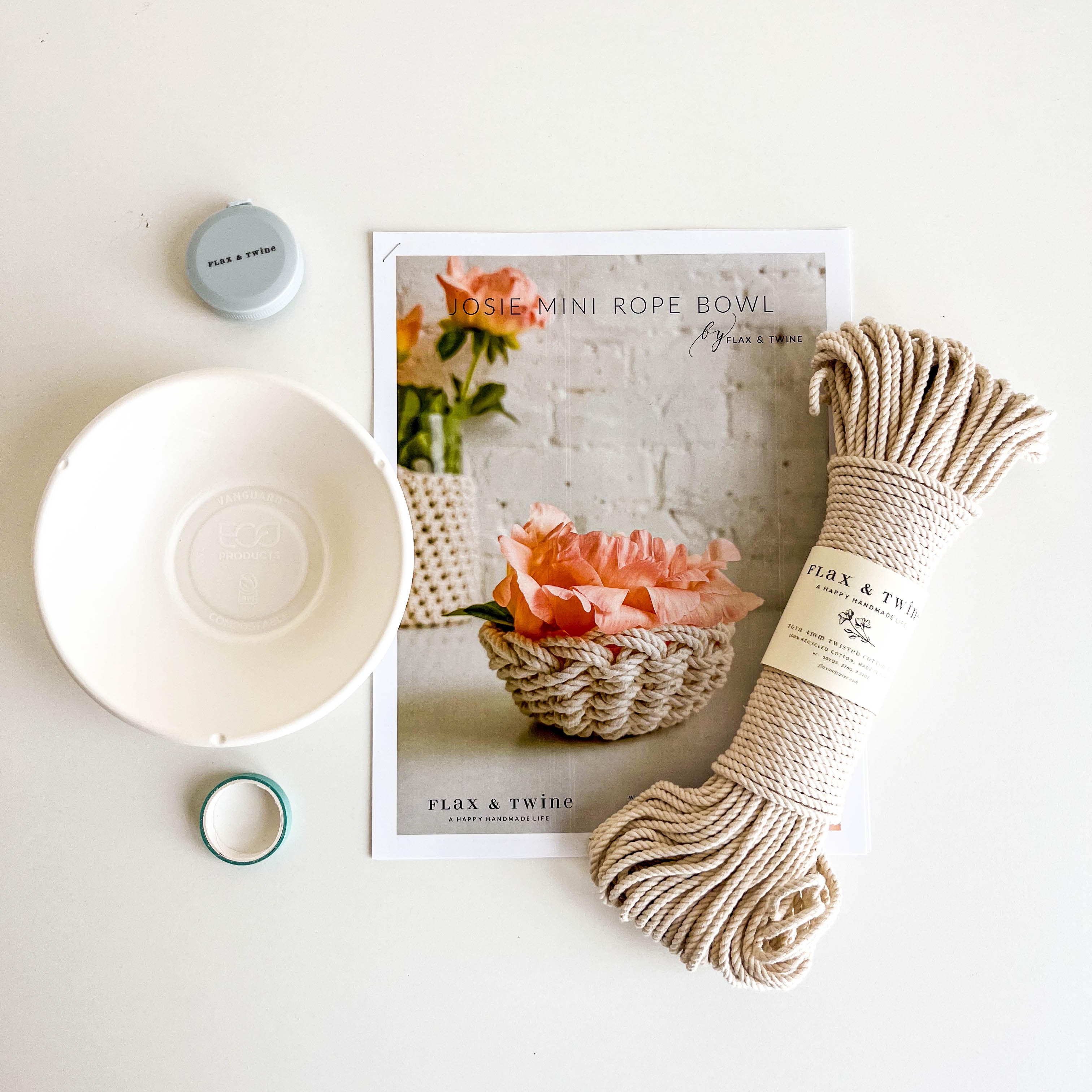 Josie Mini Rope Bowl (Makes 2)