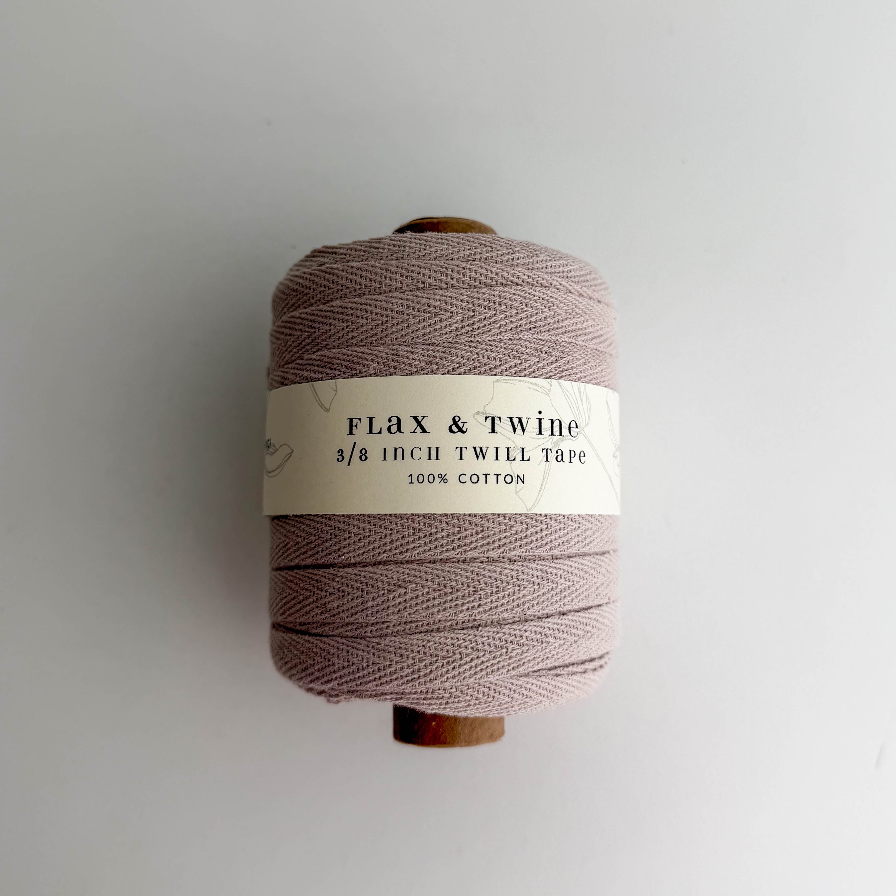 Flax & Twine Cotton Twill Tape (3/8")