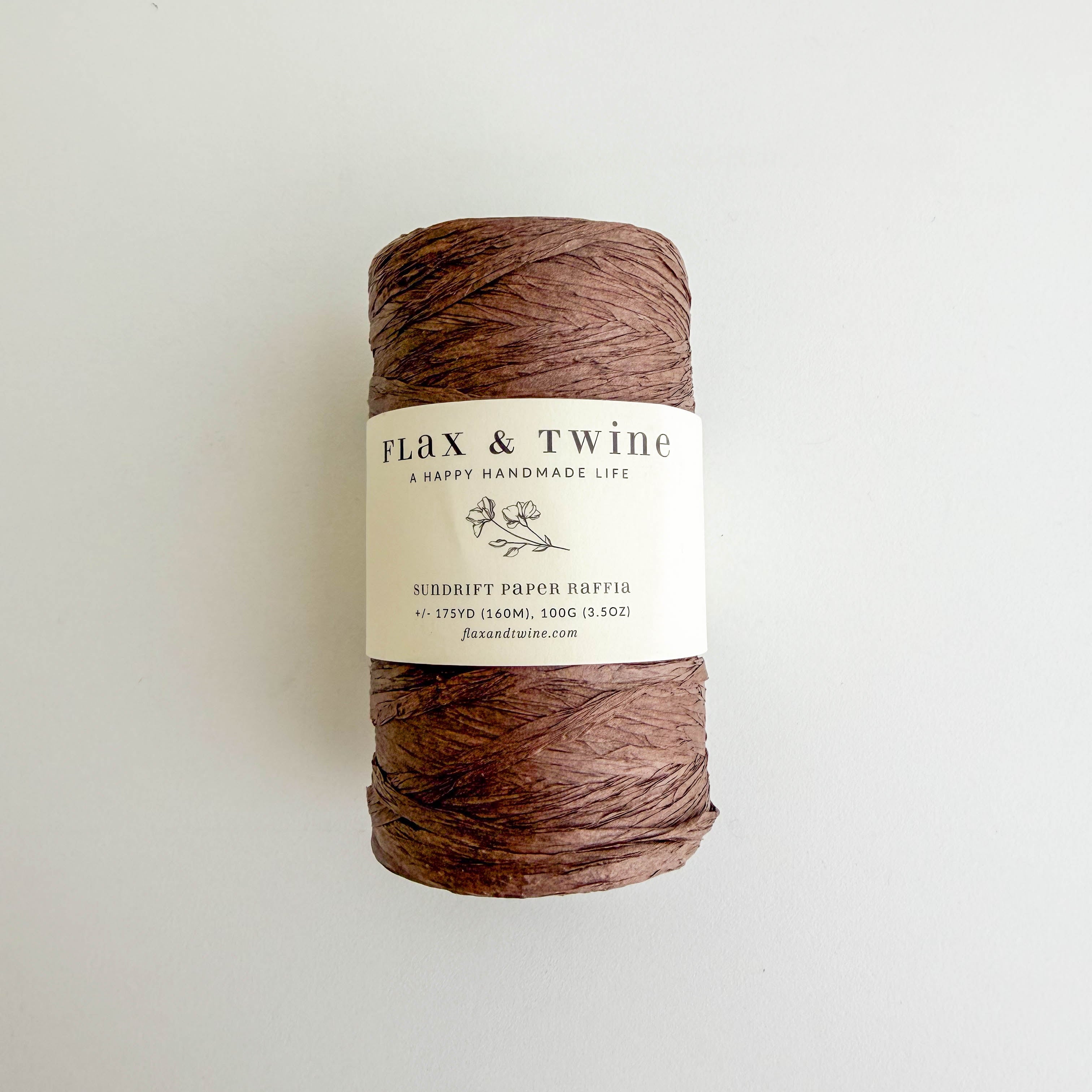 Flax & Twine Sundrift Paper Raffia