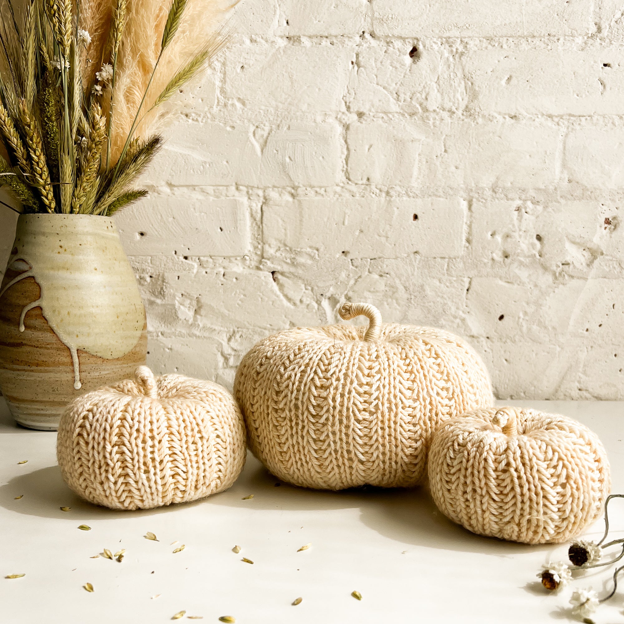 Easy Knit Pumpkin Kit