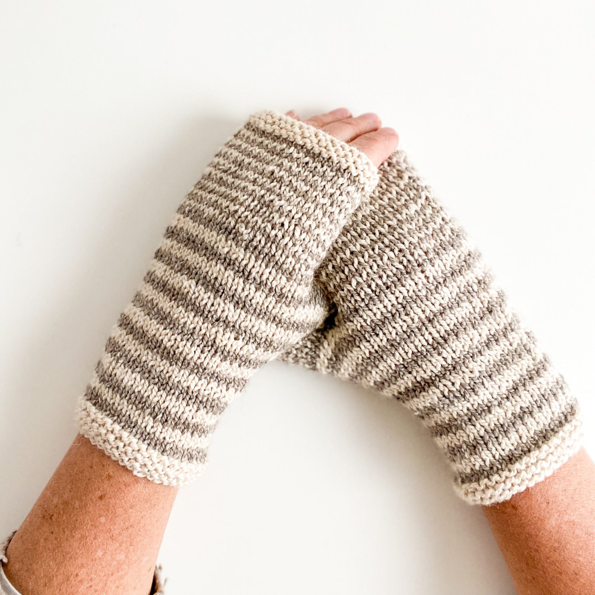 Katherine Knit Mitt Kit - Makes 2 Pairs