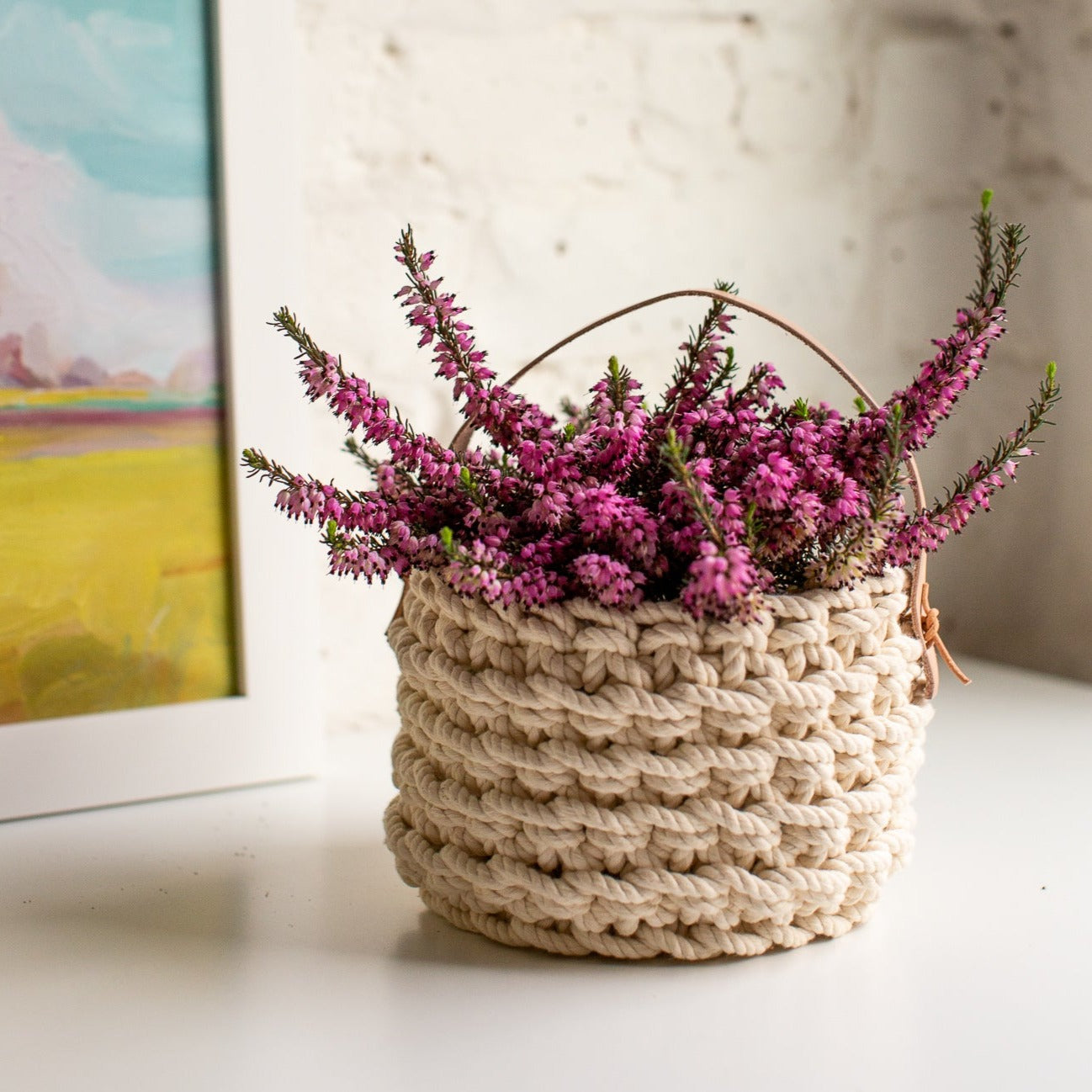 Crochet Flower Kit Heather