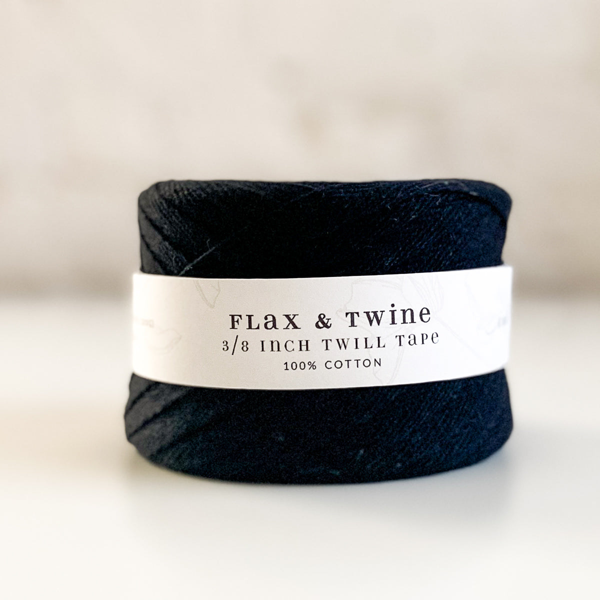 Flax & Twine Cotton Twill Tape (3/8")