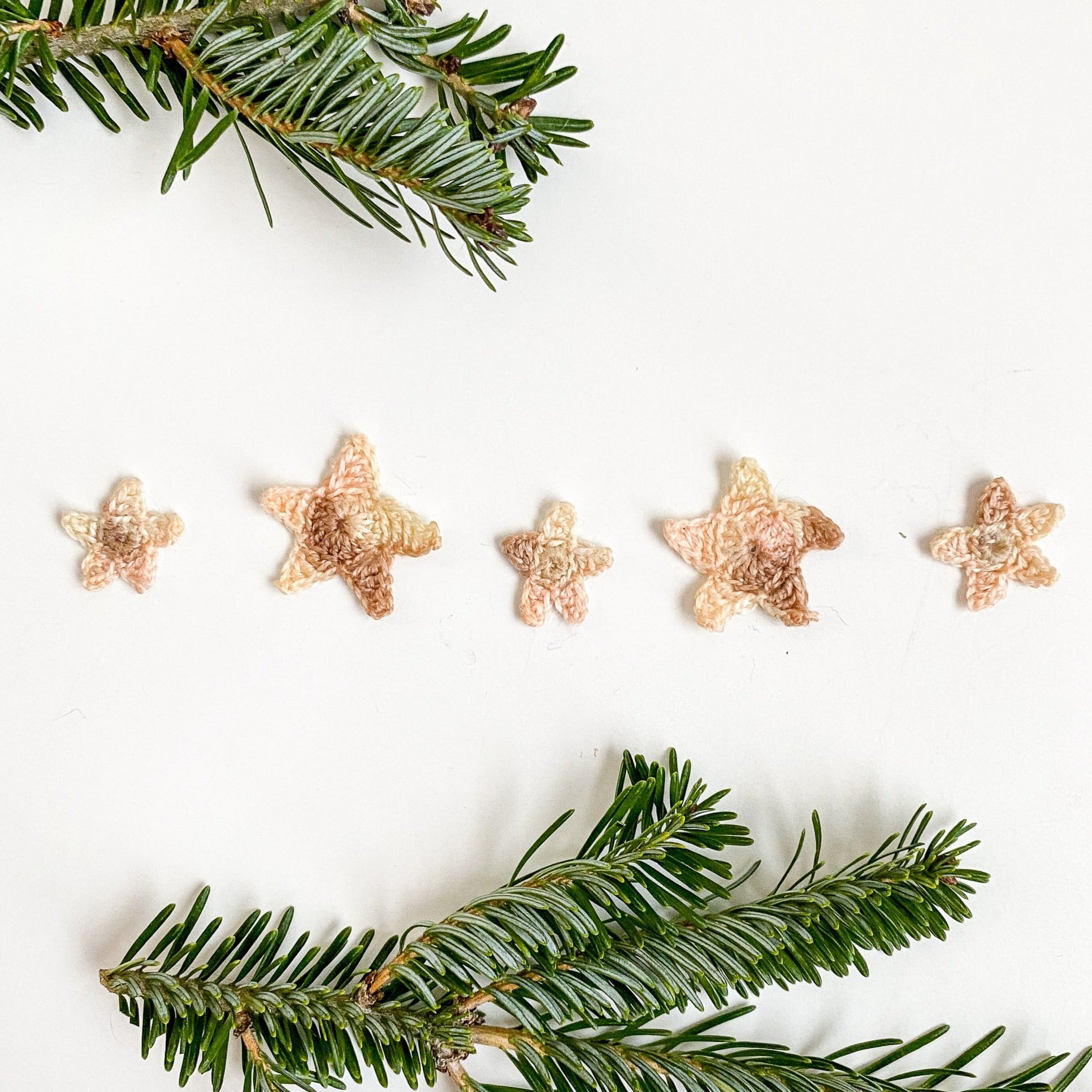 Teeny Crochet Star Garland Kit