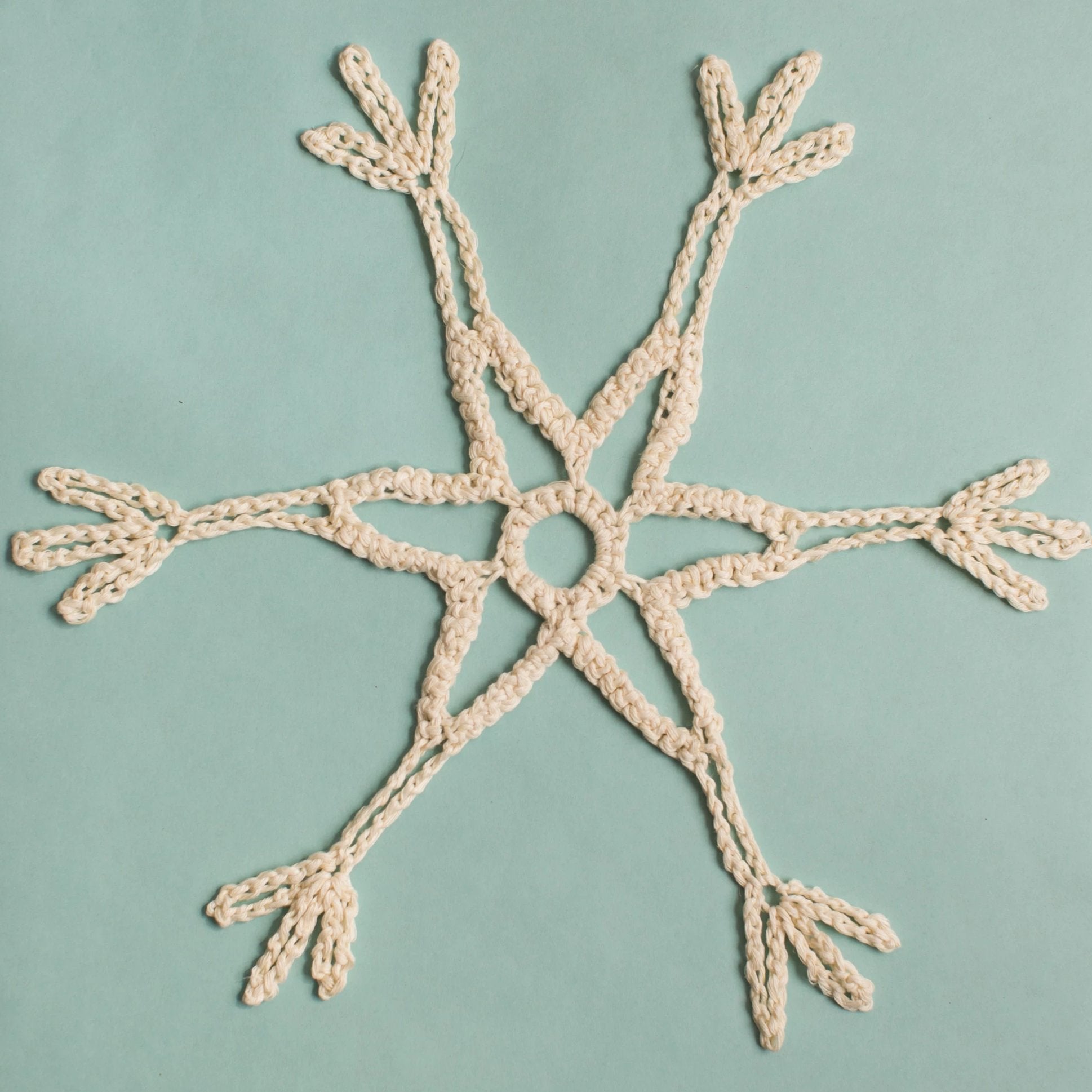 Giant Crochet Snowflakes Kit