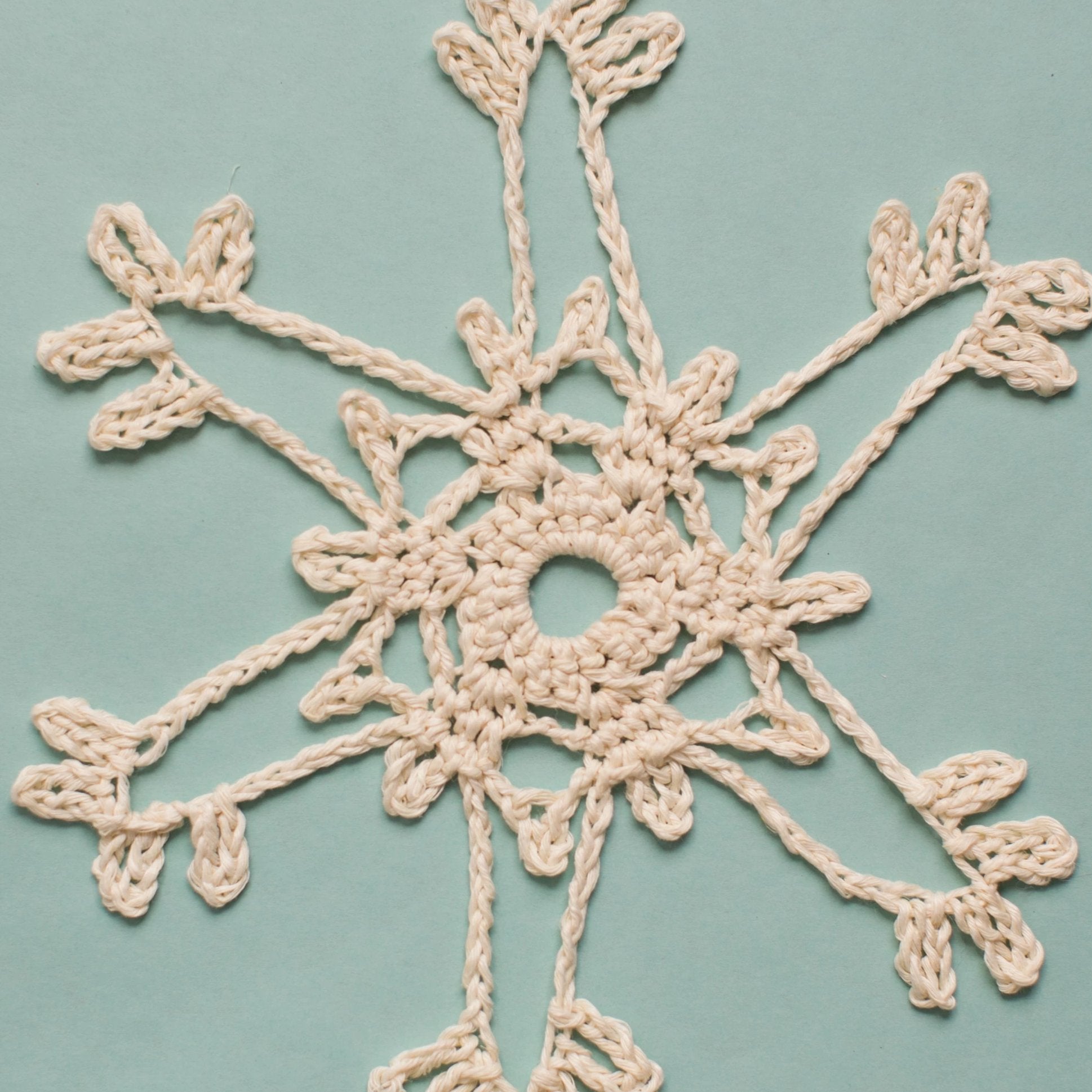 Giant Crochet Snowflakes Kit