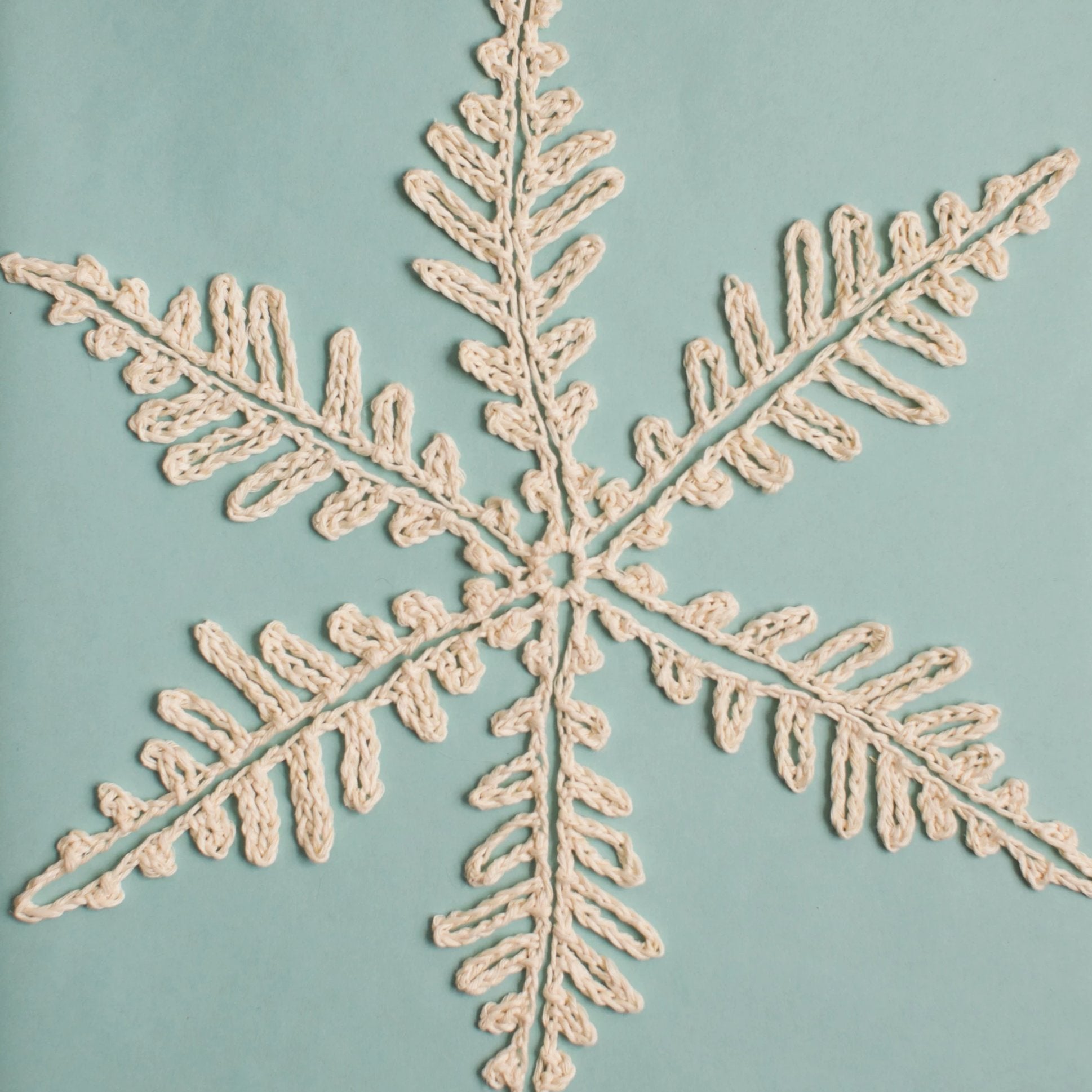 Giant Crochet Snowflakes Kit