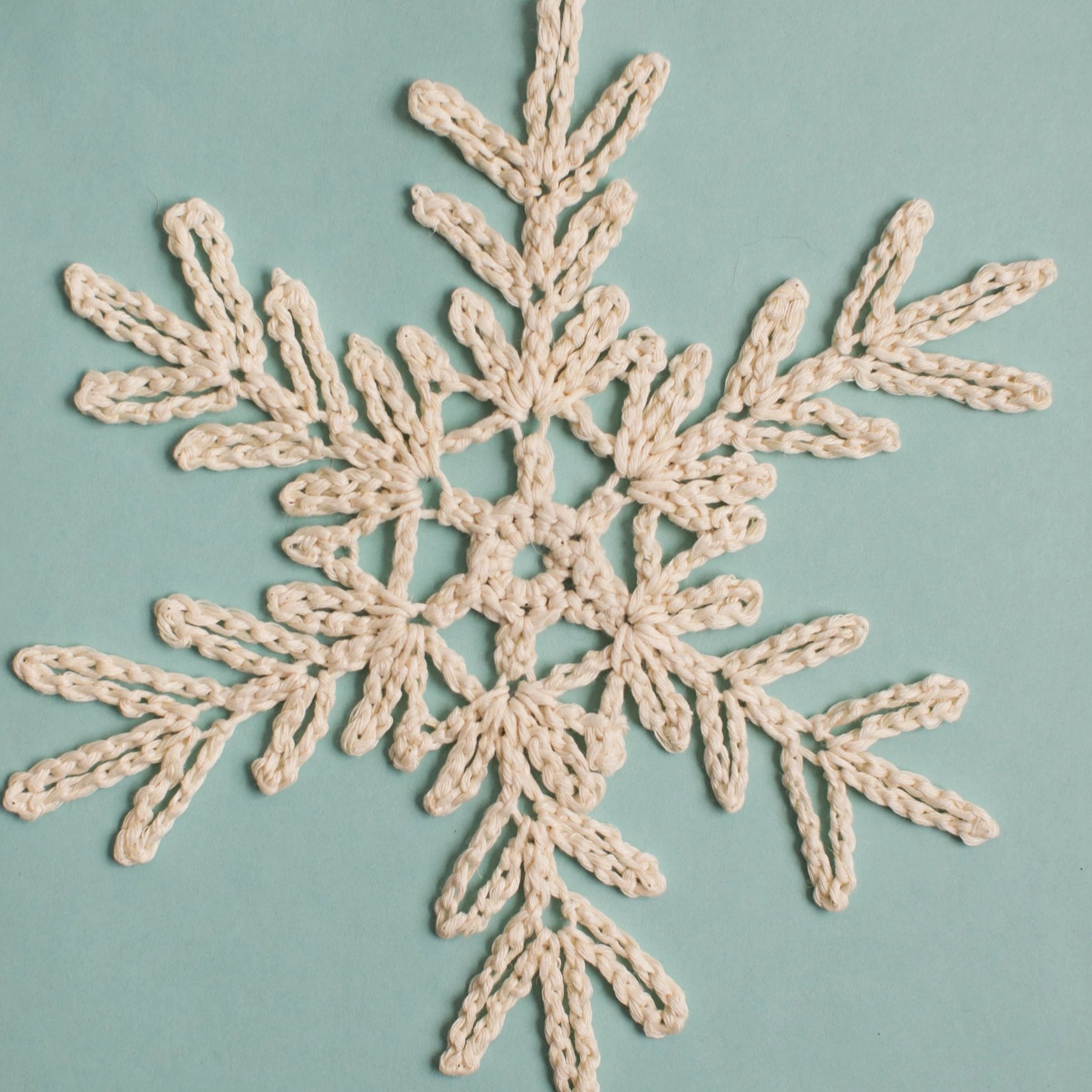Giant Crochet Snowflakes Kit