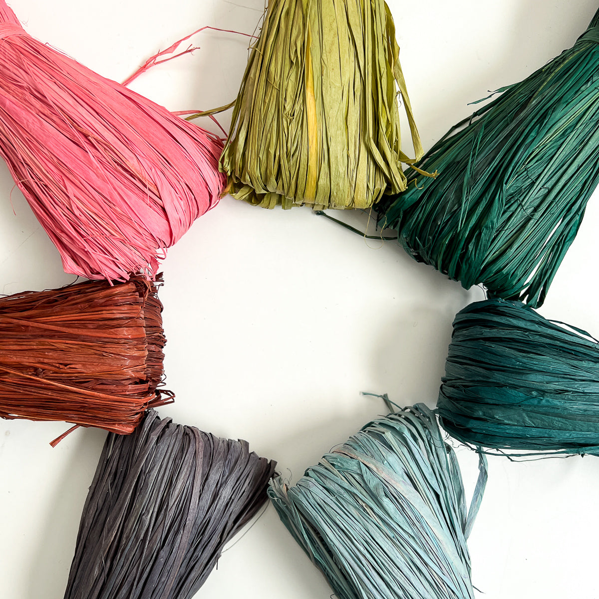 Dyed Madagascar Raffia