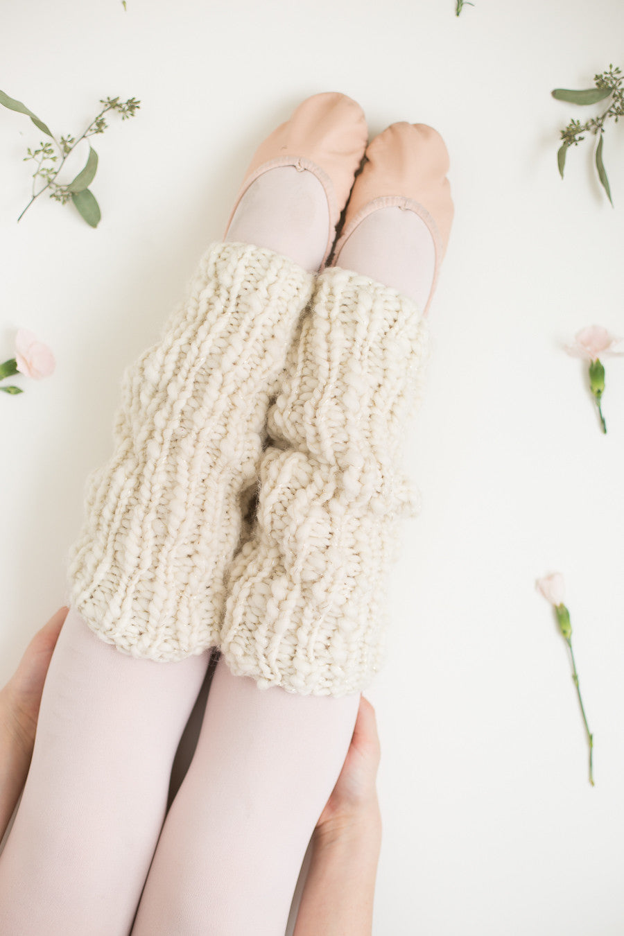 One Skein Chunky Leg Warmers - Multiple Sizes