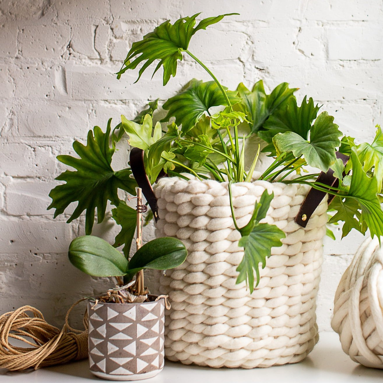 Januka Felted Wool Basket Pattern & Video