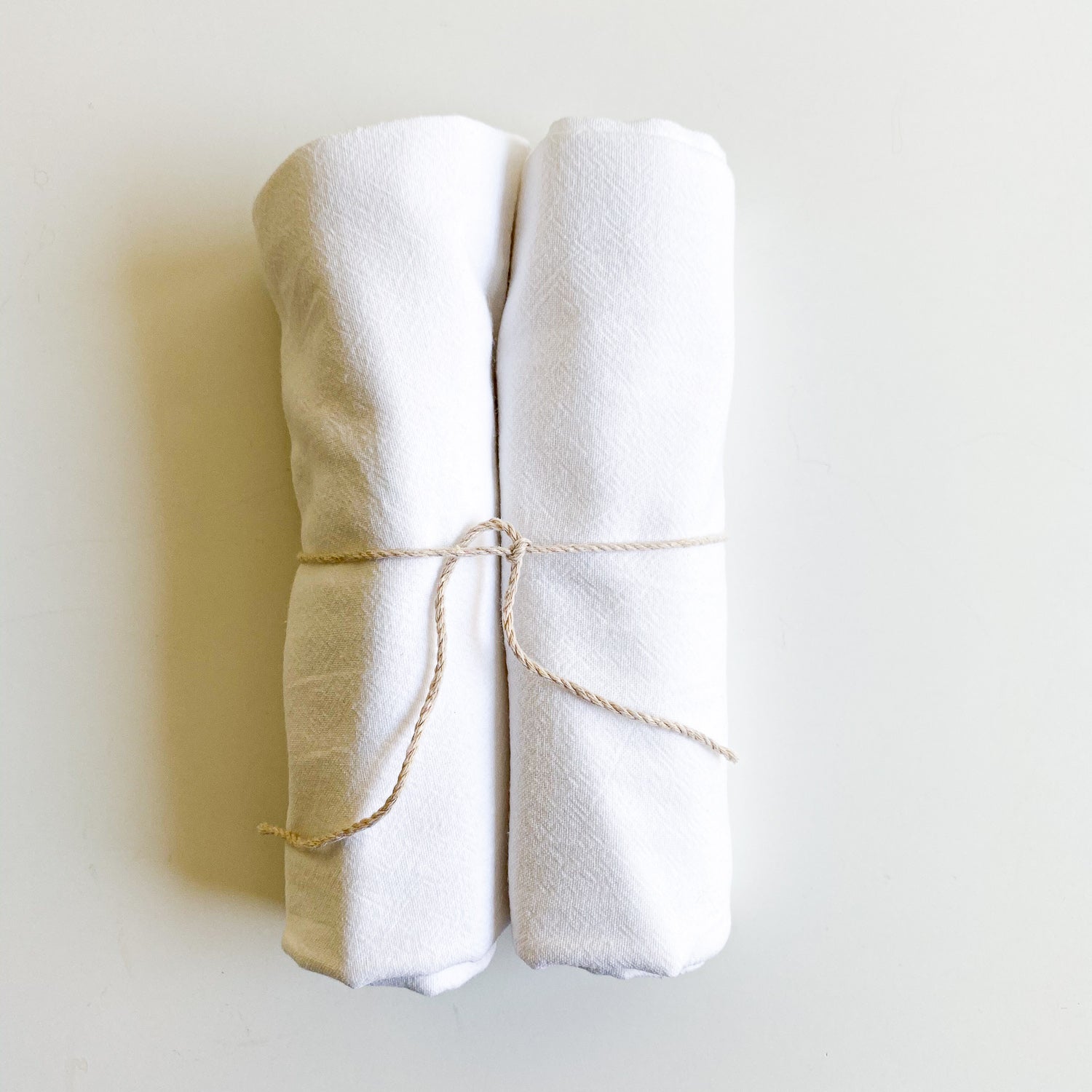 Flour Sack Dish Towels (set of two, 27" x 27")