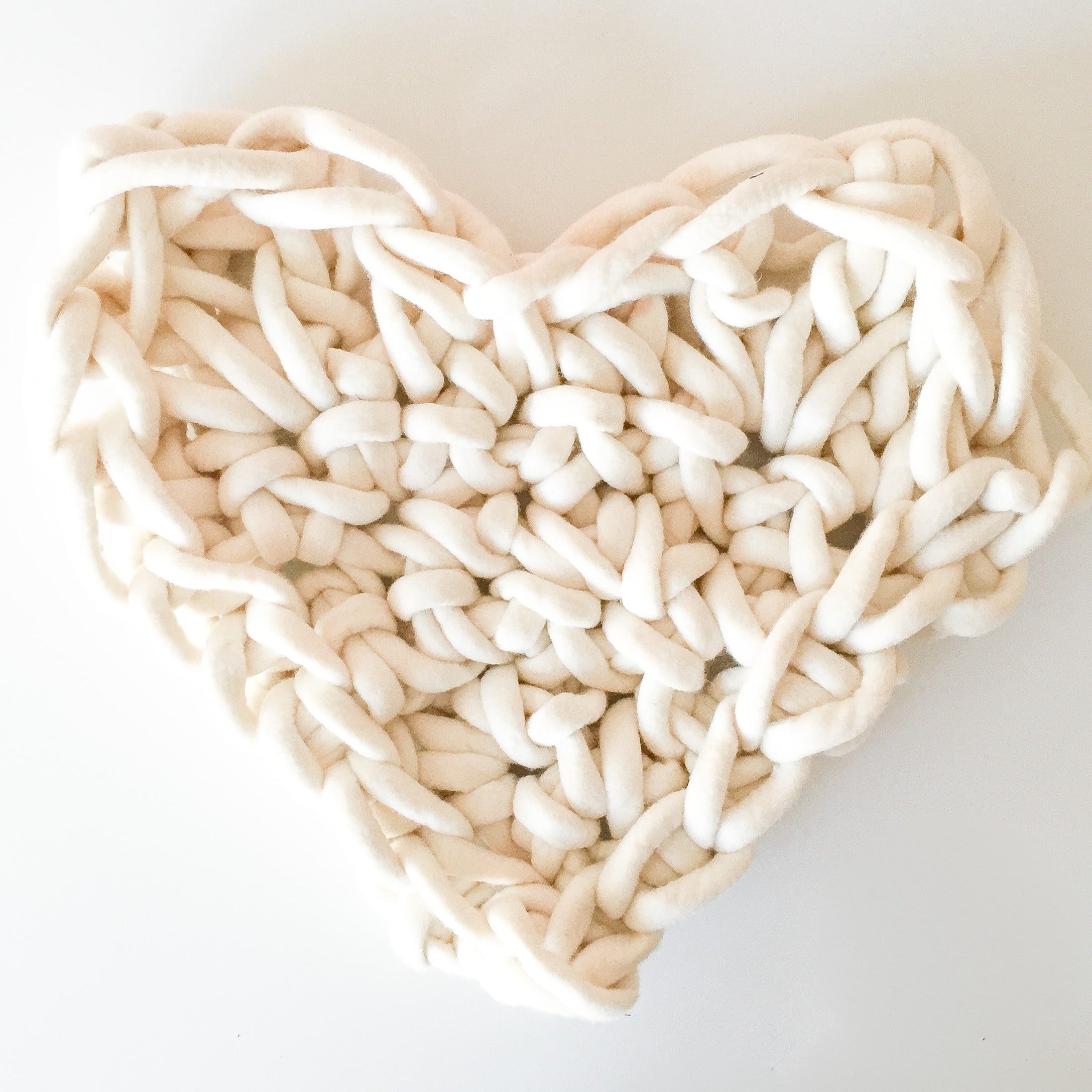 Giant Hand Crochet Heart Kit