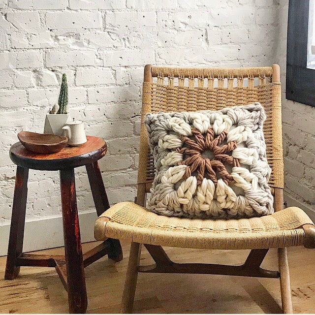 Not Your Granny's Granny Square Pillow Kit