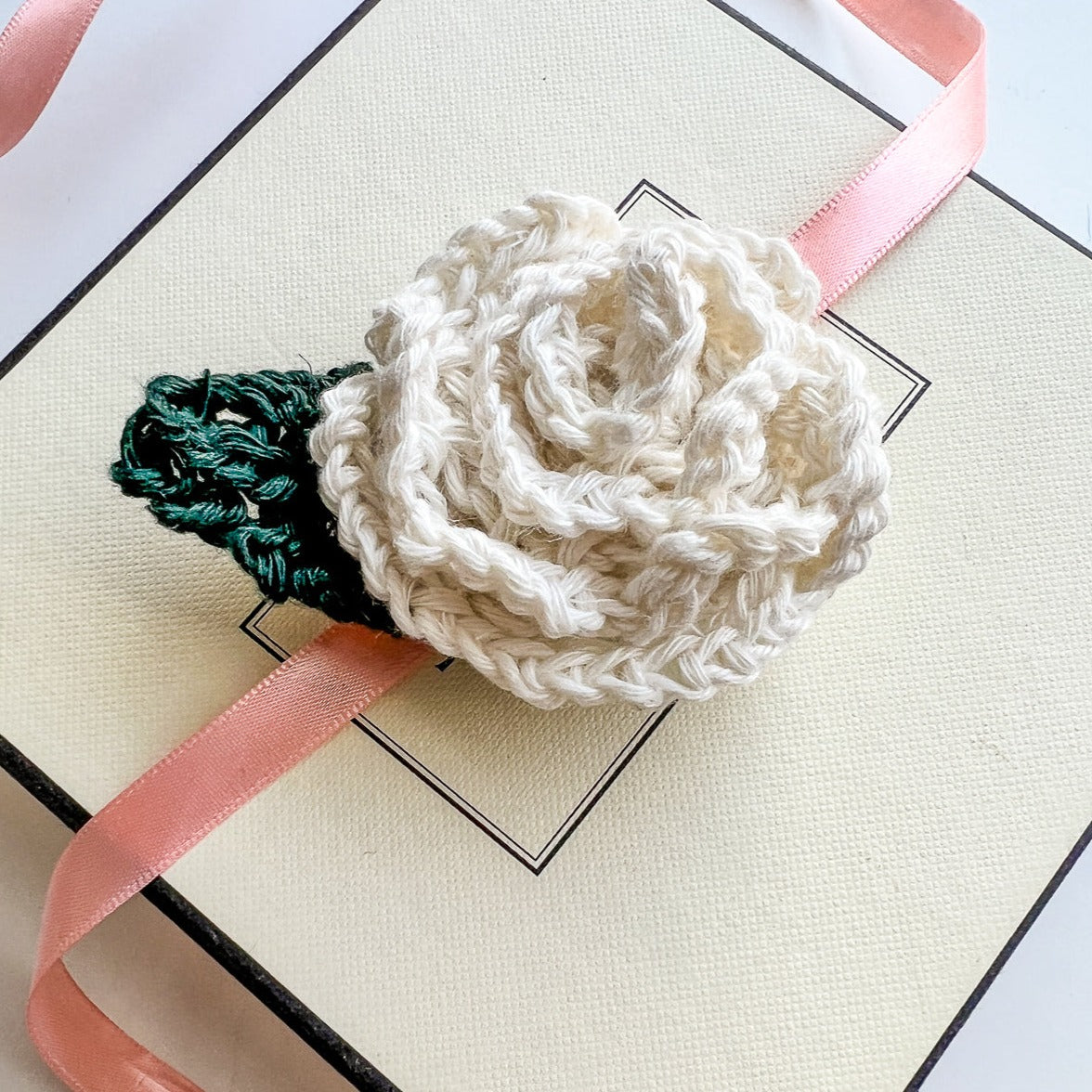 Knit Rose & Leaf Kit (Makes 2)