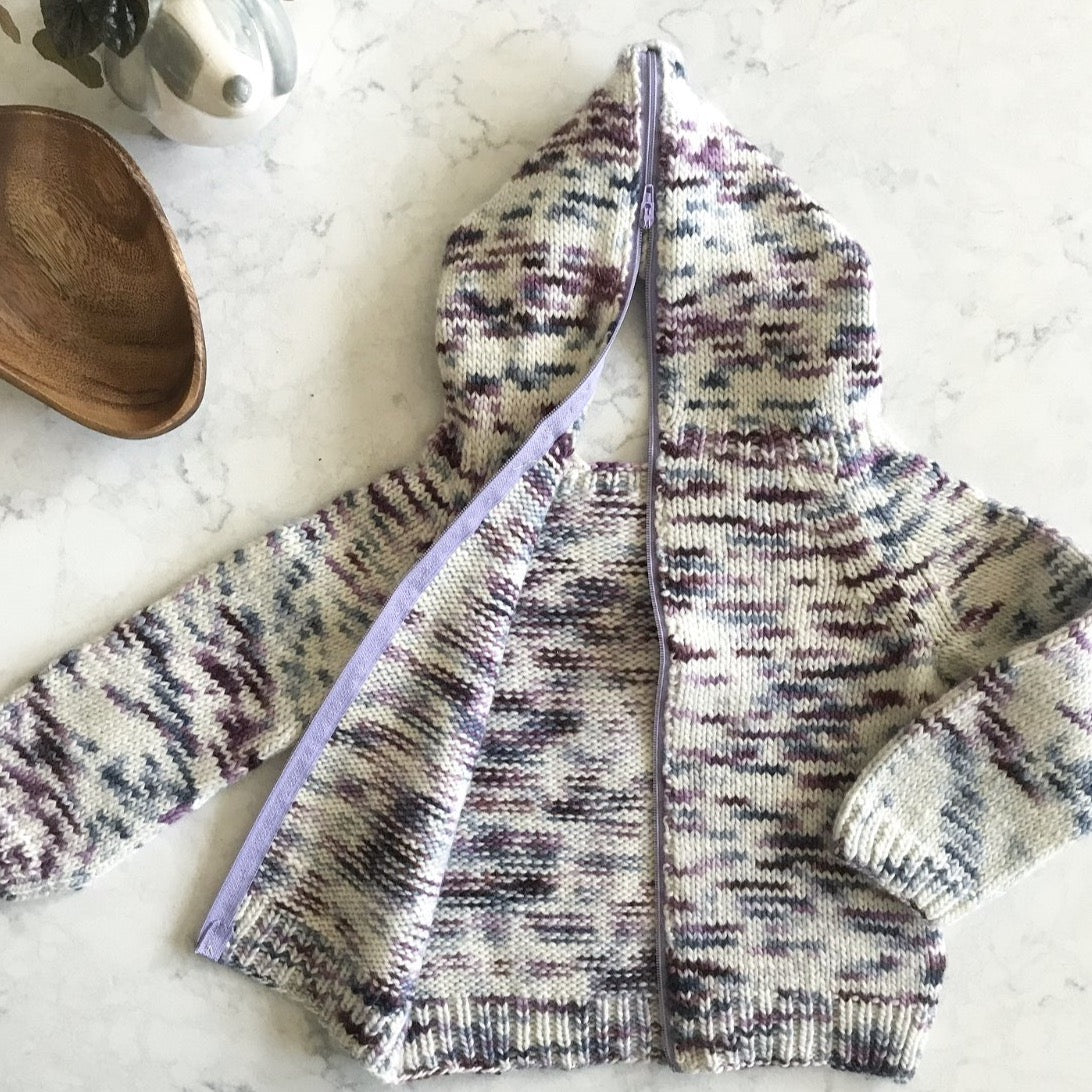 Cruz Hoody with Back Zipper Pattern