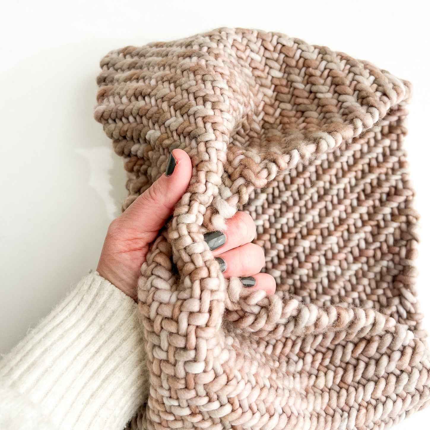 Frankie Twill Woven Cowl Pattern & Video