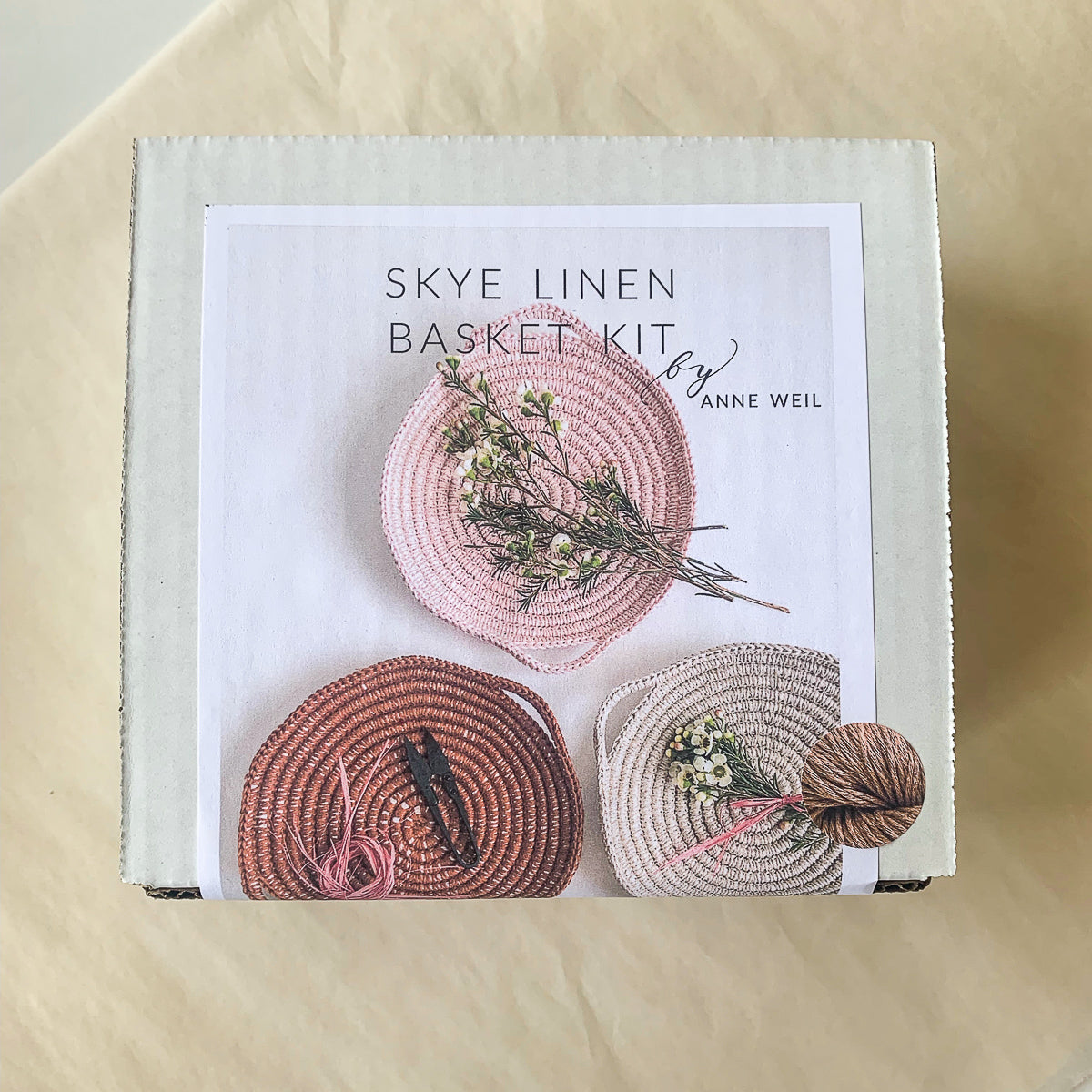 Skye Linen Basket Kit