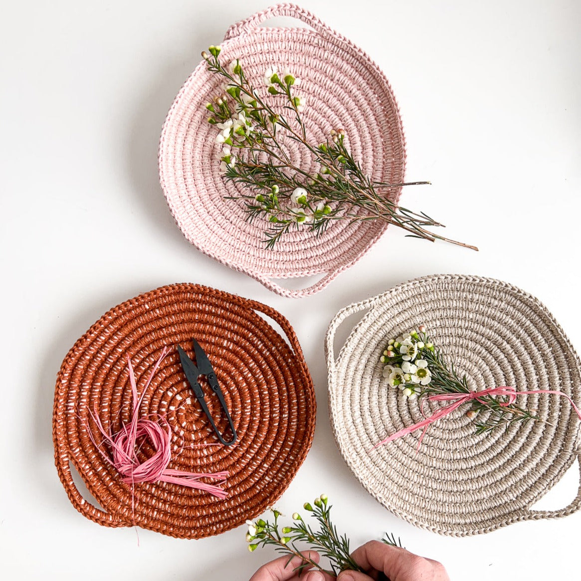 Skye Linen Basket Pattern