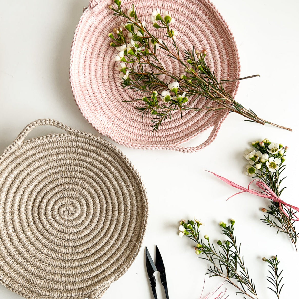 Skye Linen Basket Pattern