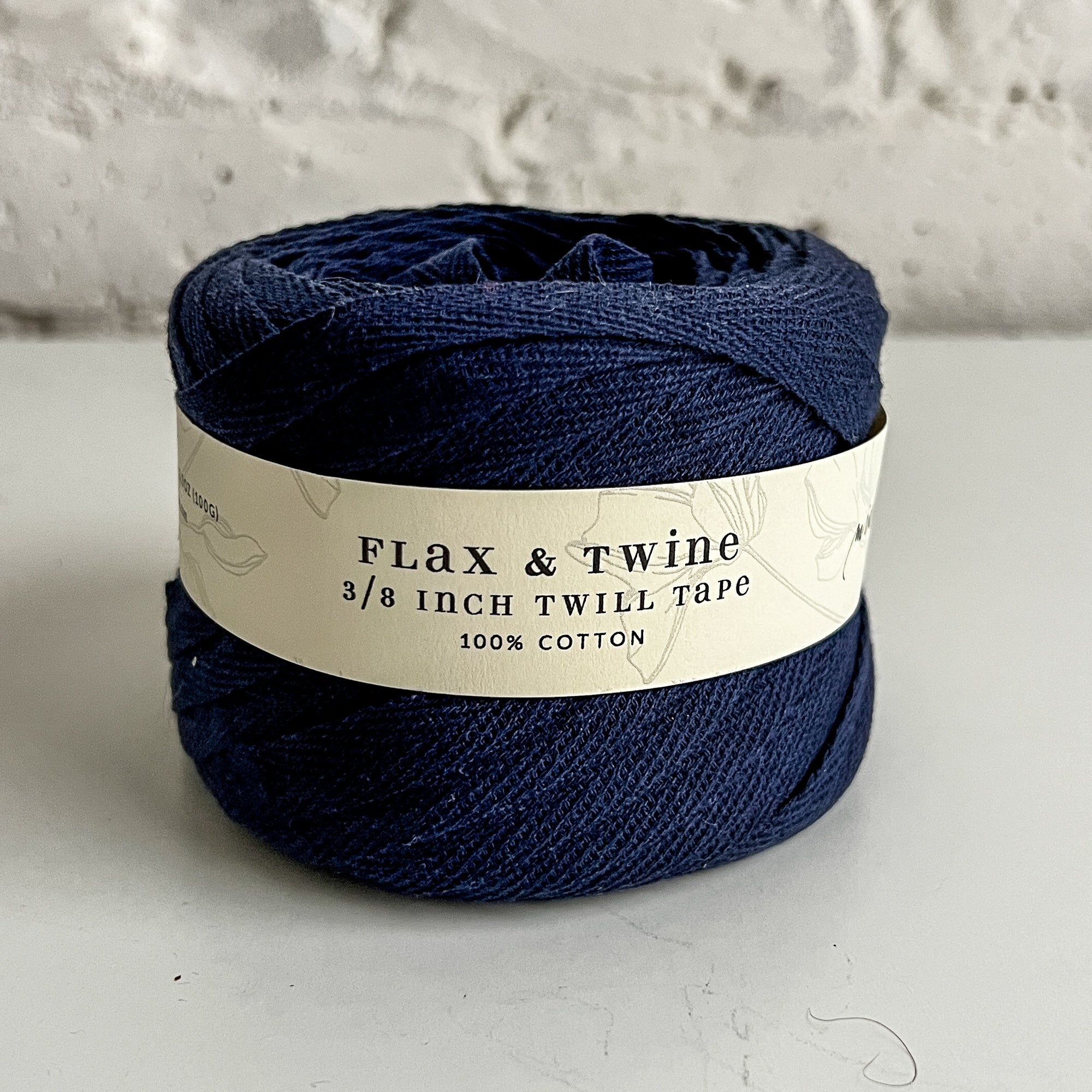 Flax & Twine Cotton Twill Tape (3/8")