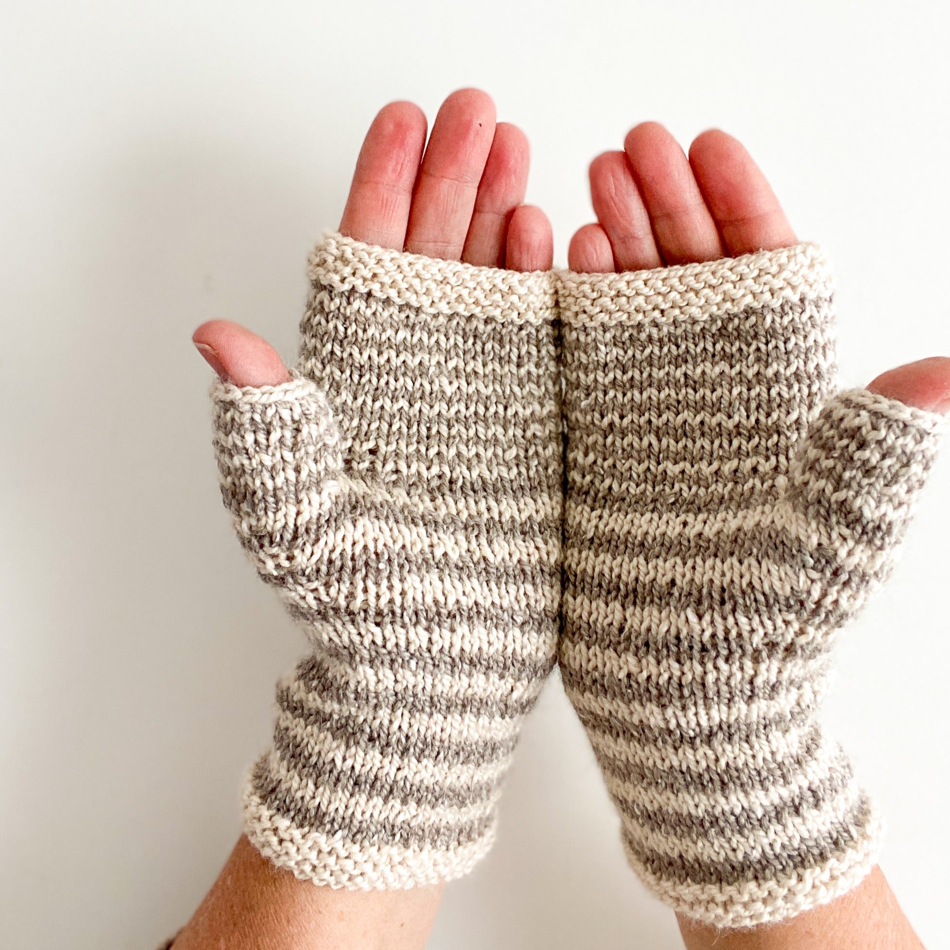 Katherine Knit Mitt Kit - Makes 2 Pairs